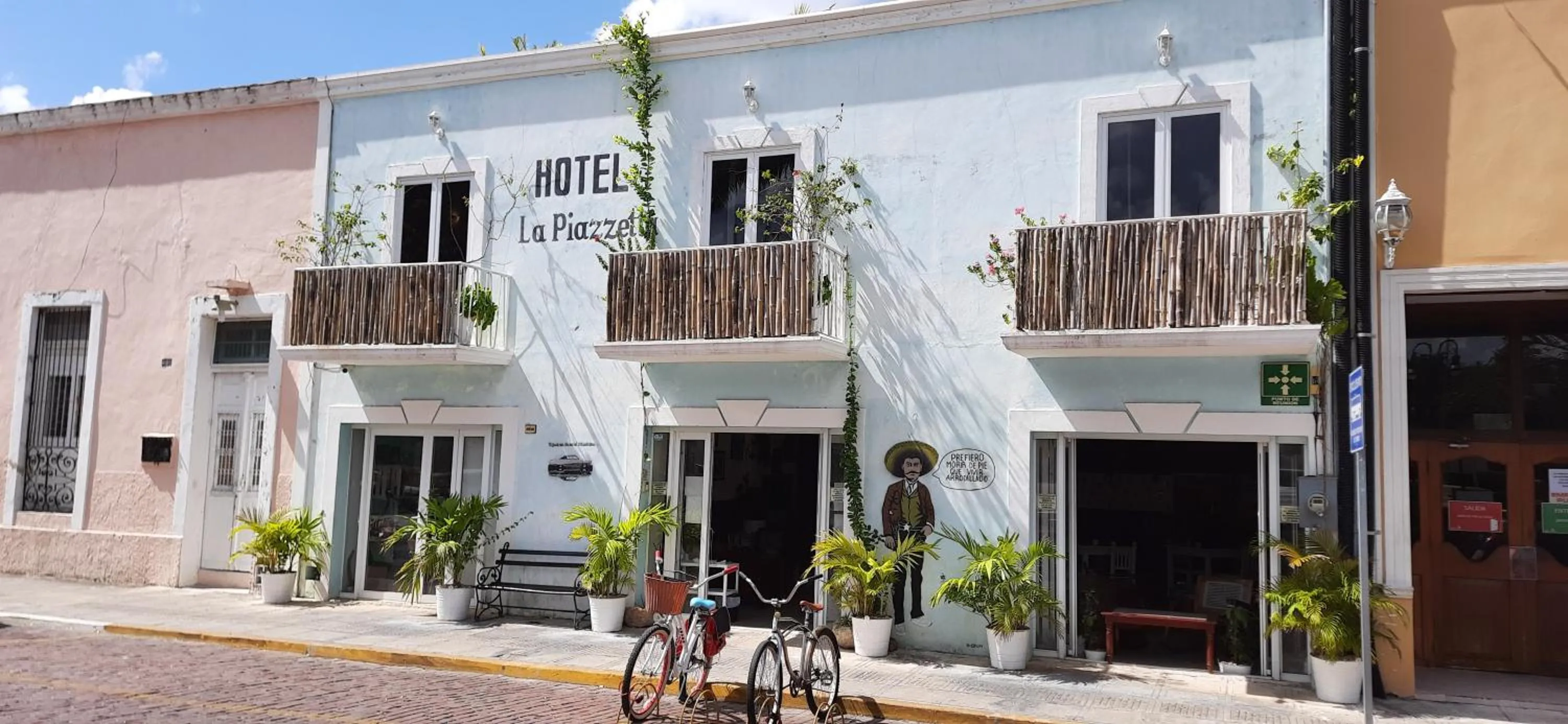 Property building in Hotel La Piazzetta