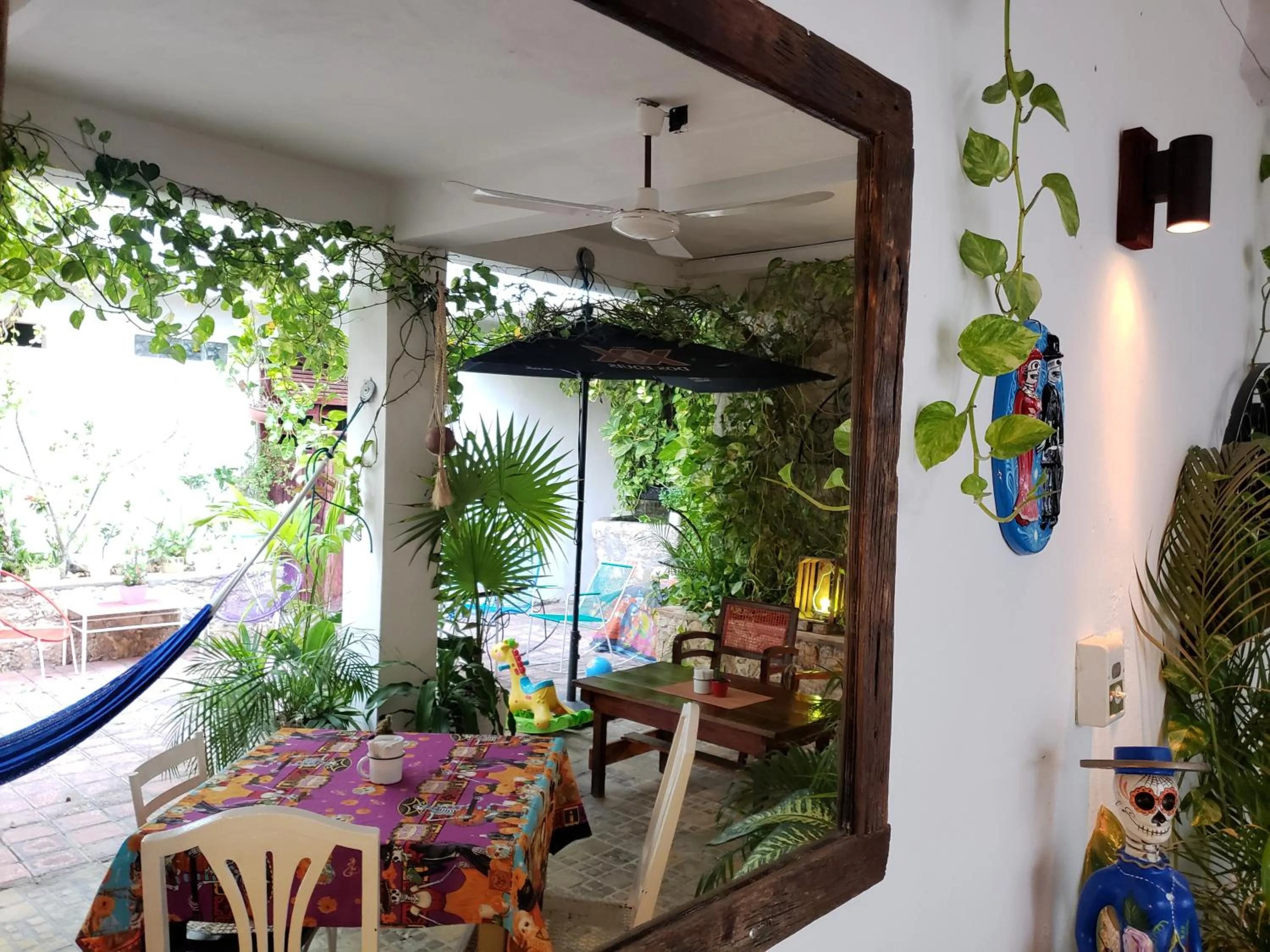 Patio in Hotel La Piazzetta