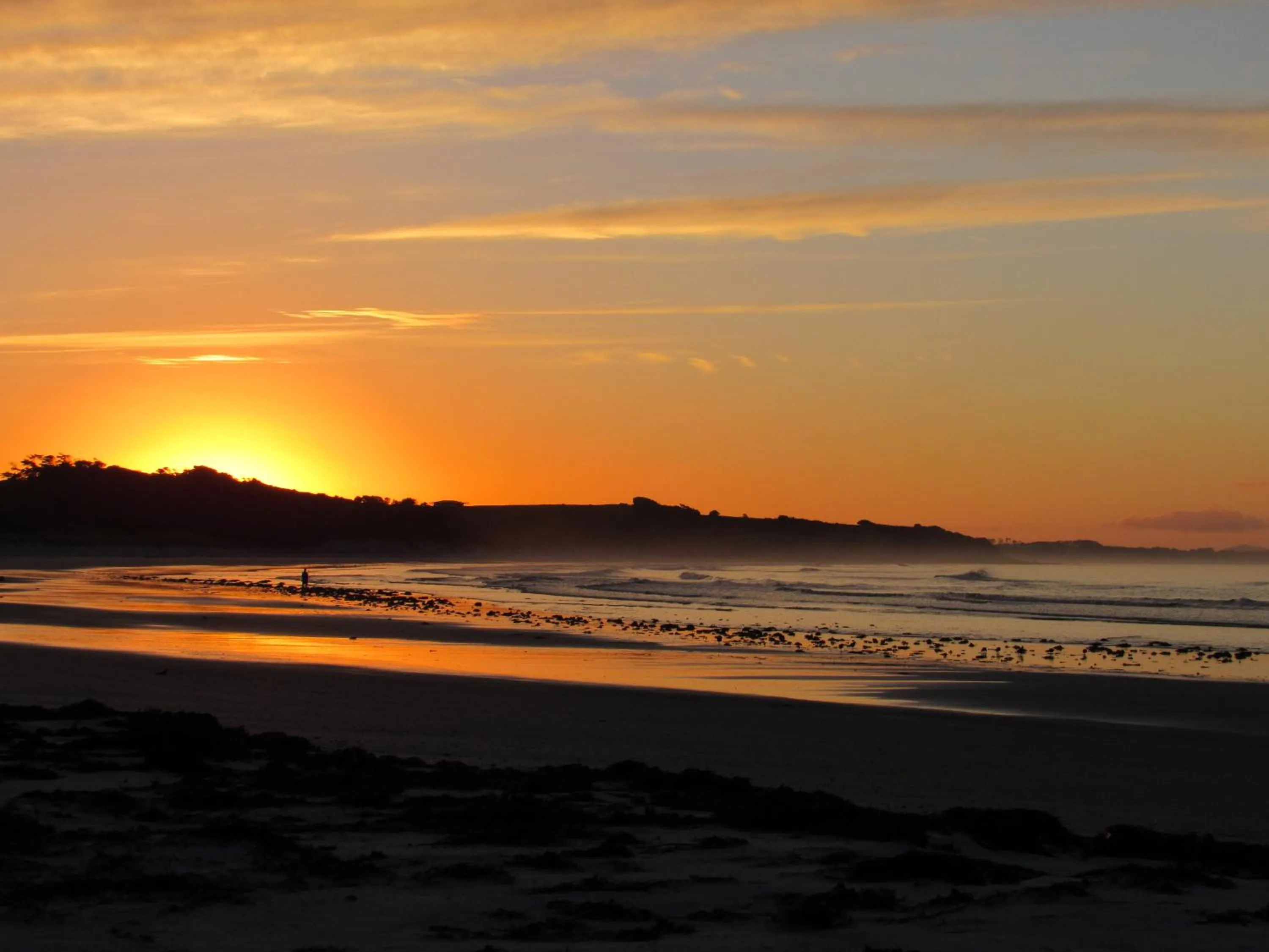 Beach in Pukenui Lodge Motel