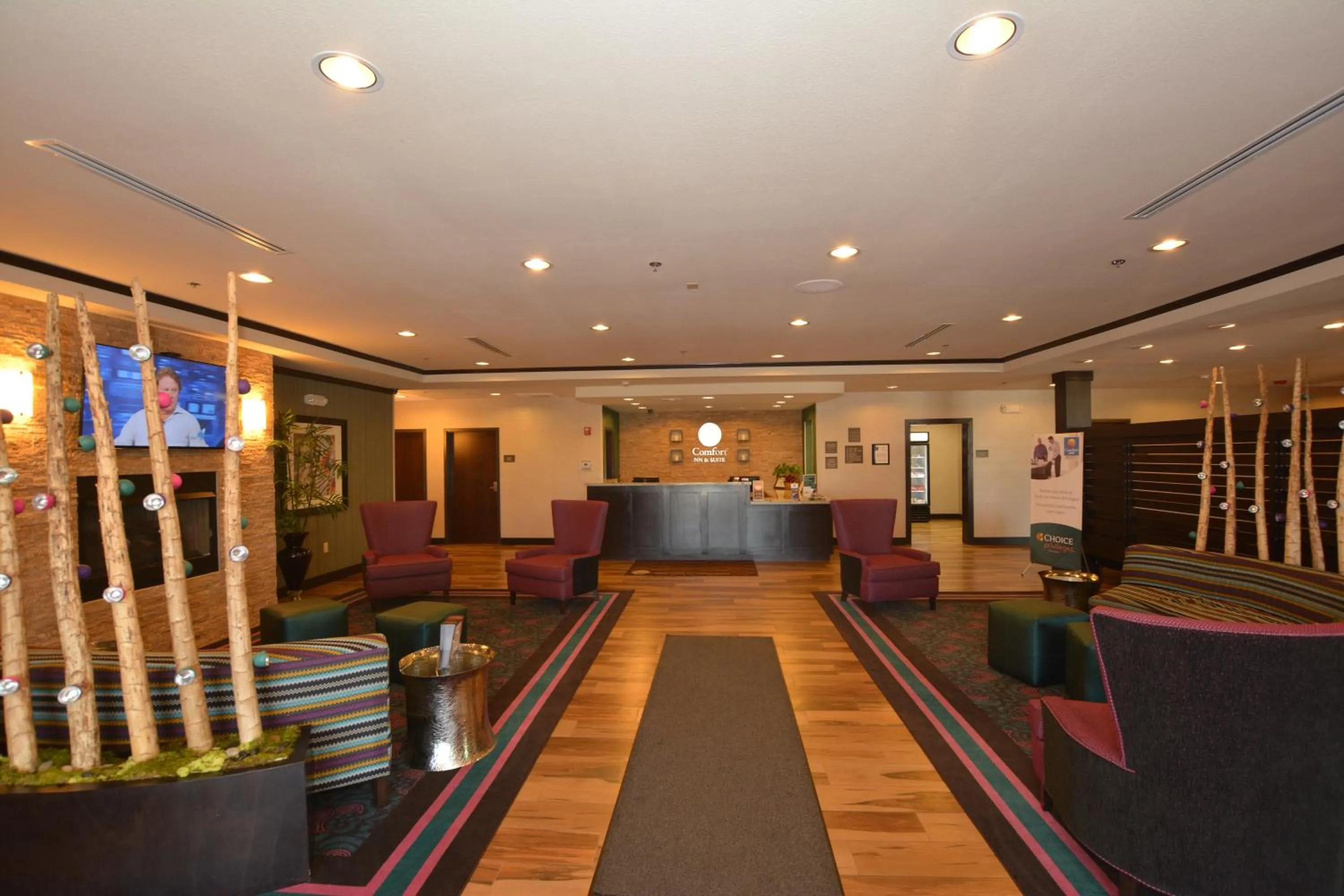 Communal lounge/ TV room in Comfort Inn & Suites Newcastle - Oklahoma City