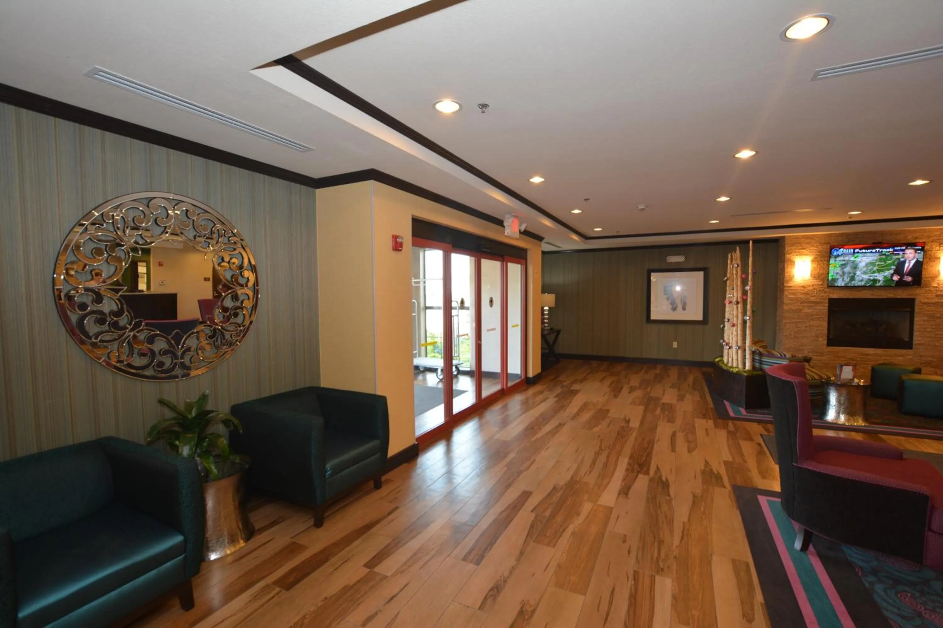 Communal lounge/ TV room in Comfort Inn & Suites Newcastle - Oklahoma City