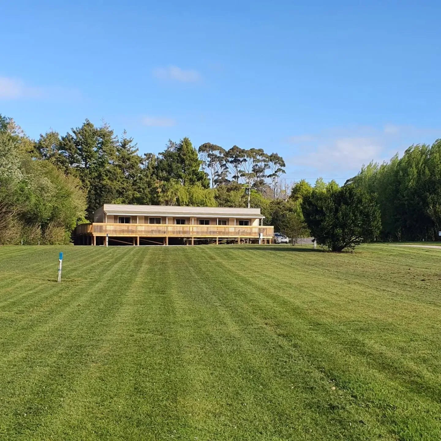 Natural landscape in Golden Bay Holiday Park