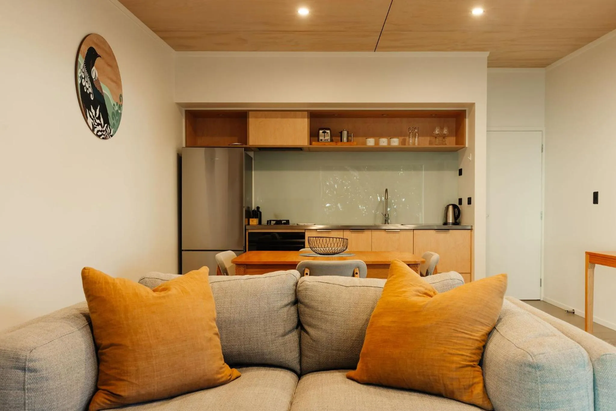 Kitchen or kitchenette in Golden Bay Holiday Park