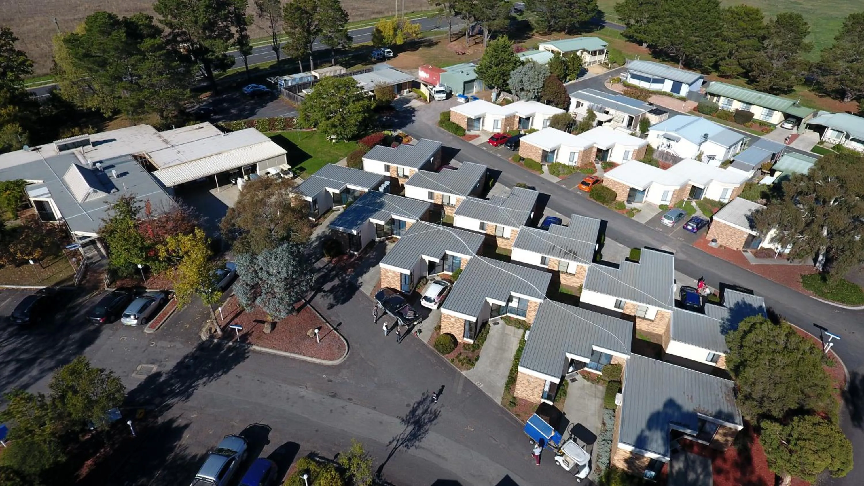Bird's eye view in Sundown Villas