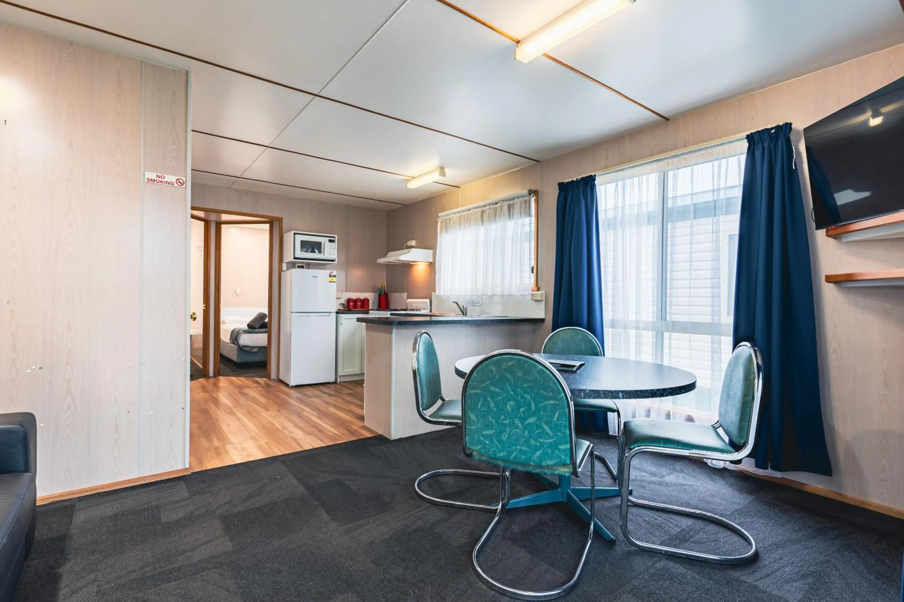 kitchen in BIG4 Tassie Getaway Park Ulverstone