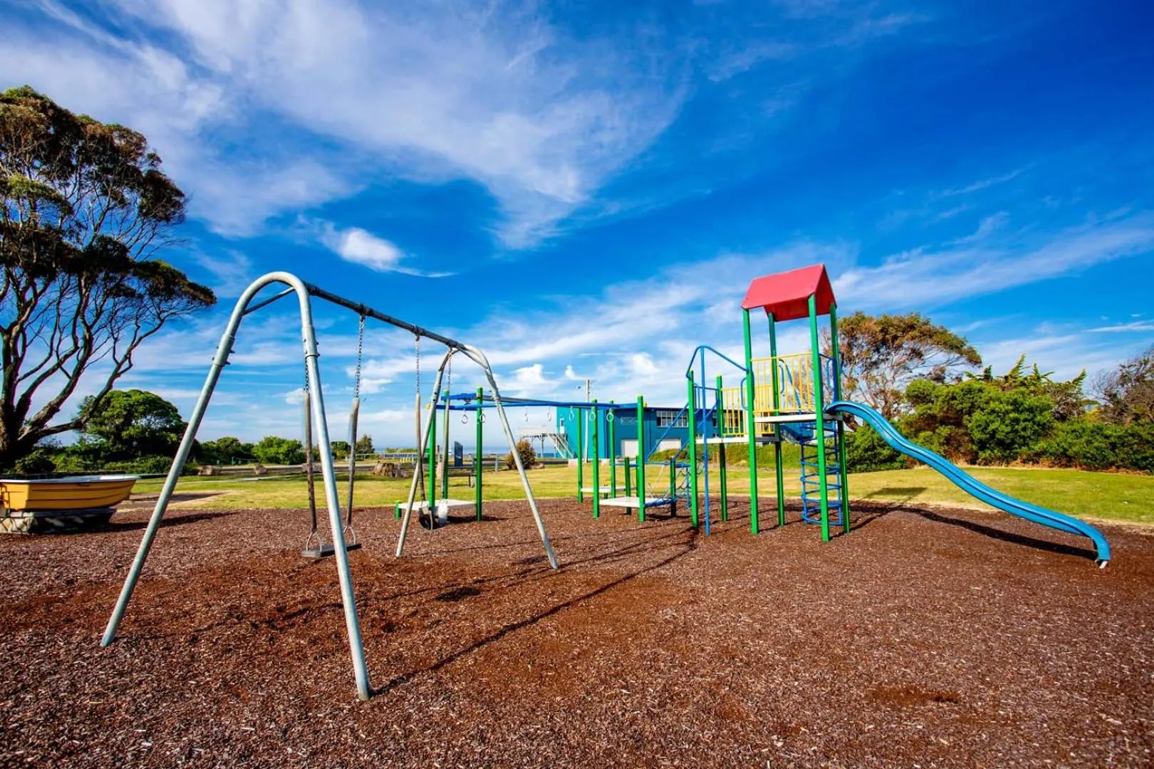 Children play ground in BIG4 Tassie Getaway Park Ulverstone