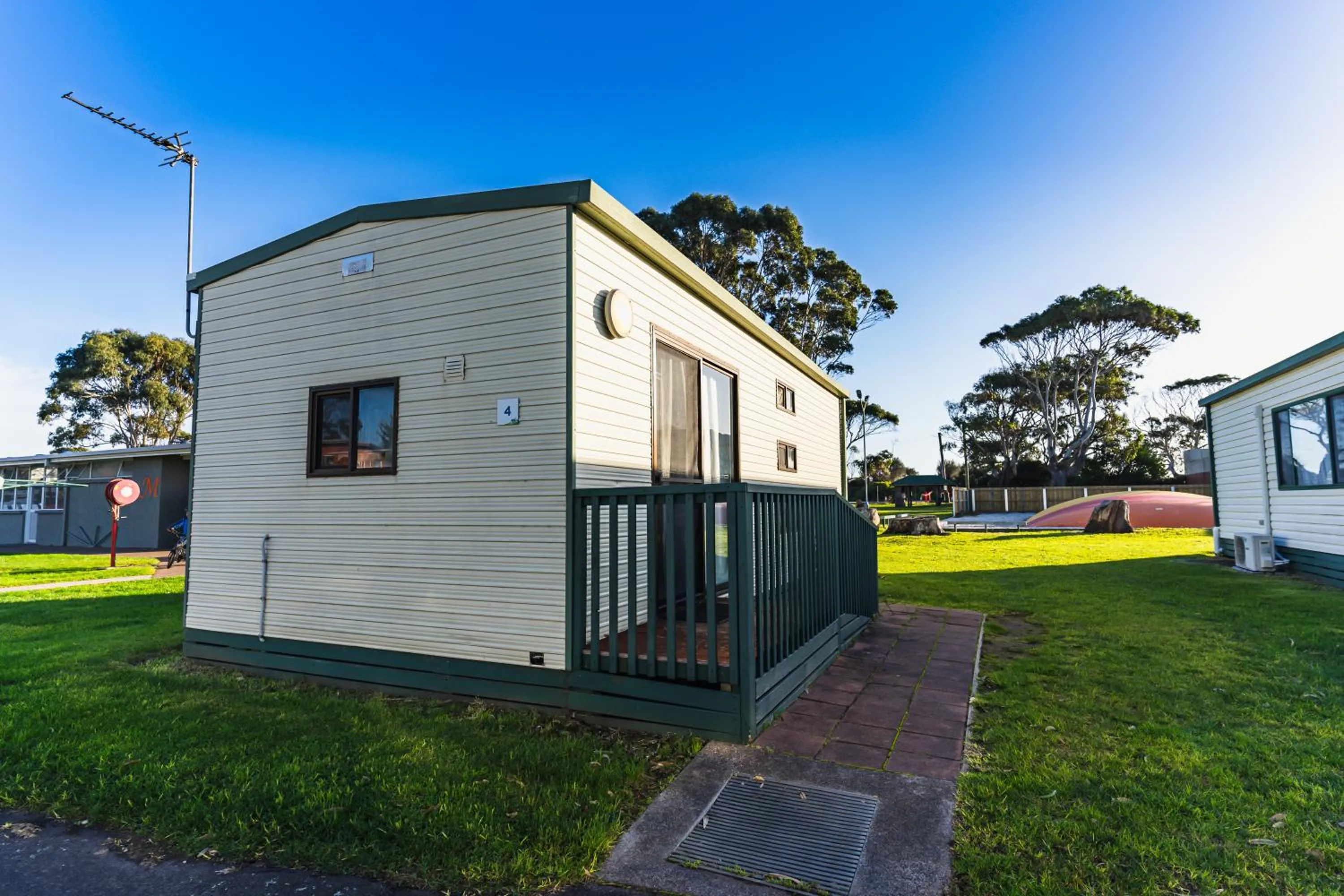 Patio in BIG4 Tassie Getaway Park Ulverstone