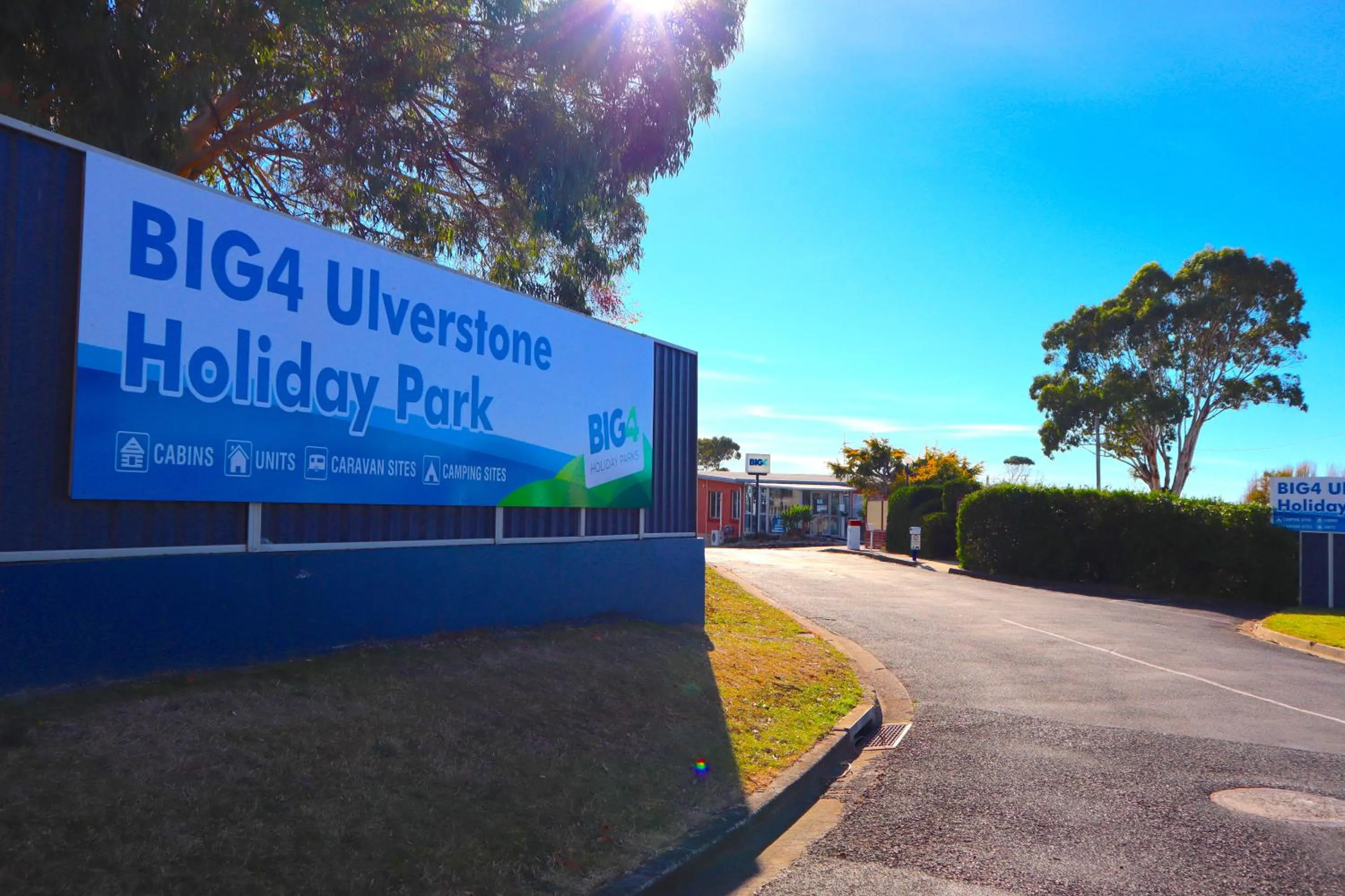 Property logo or sign in BIG4 Tassie Getaway Park Ulverstone