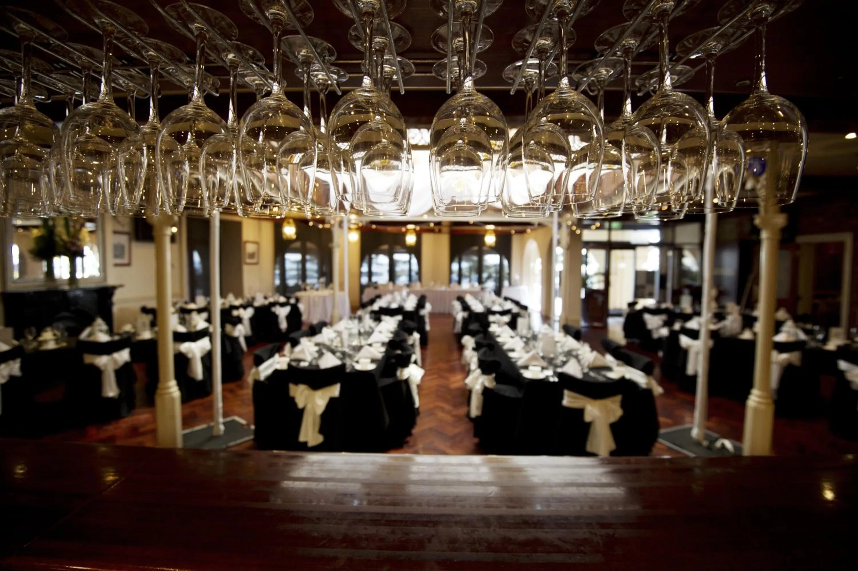 Dining area in Largs Pier Hotel