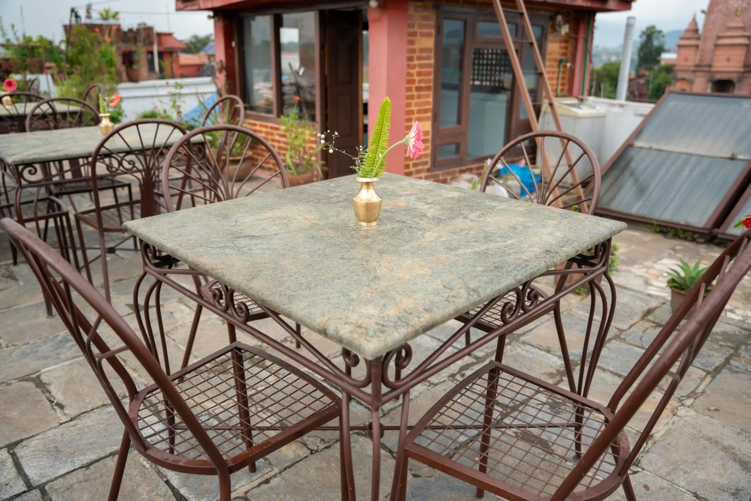 Patio in Golden Gate Guest House