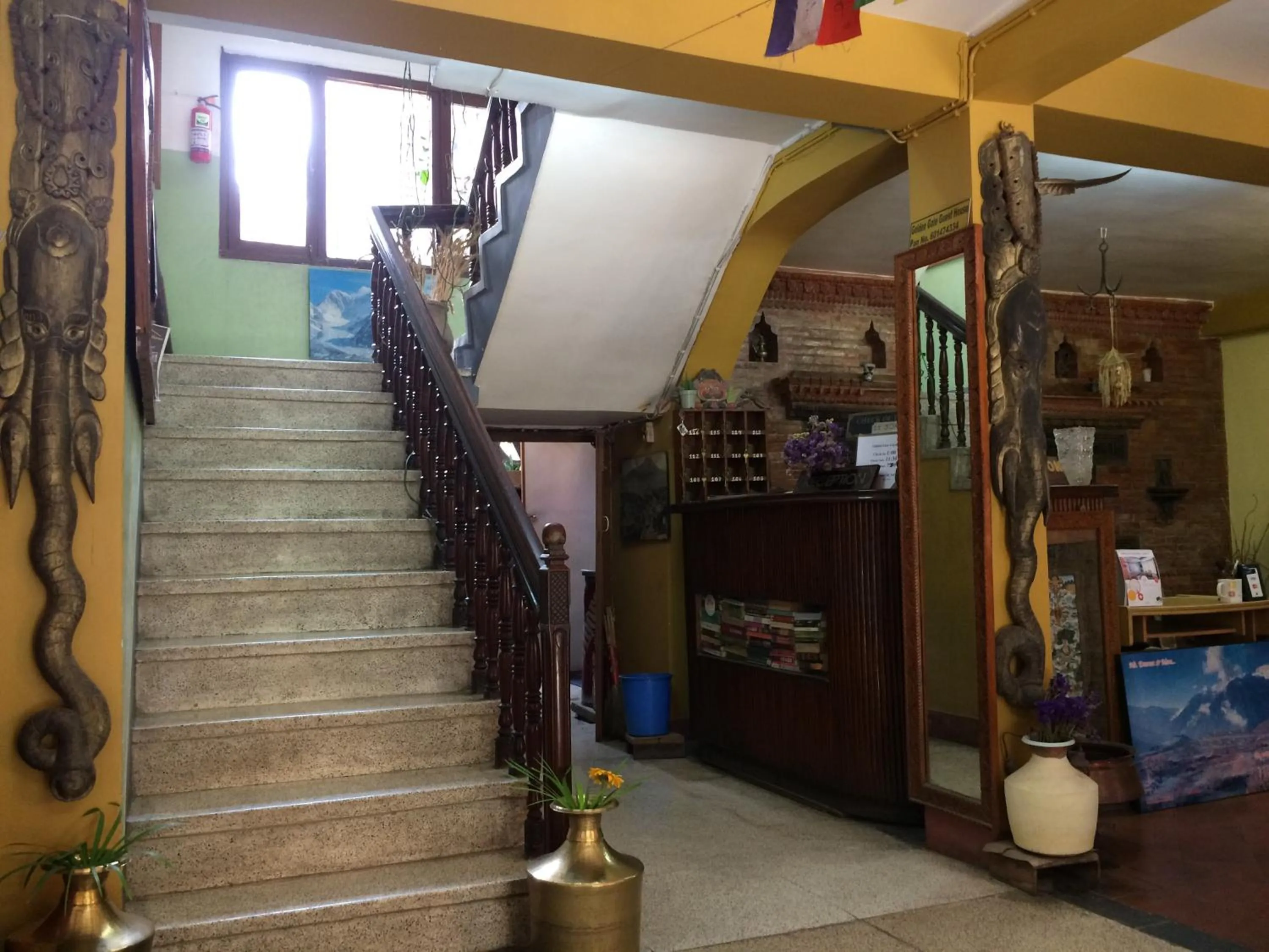 Lobby or reception in Golden Gate Guest House