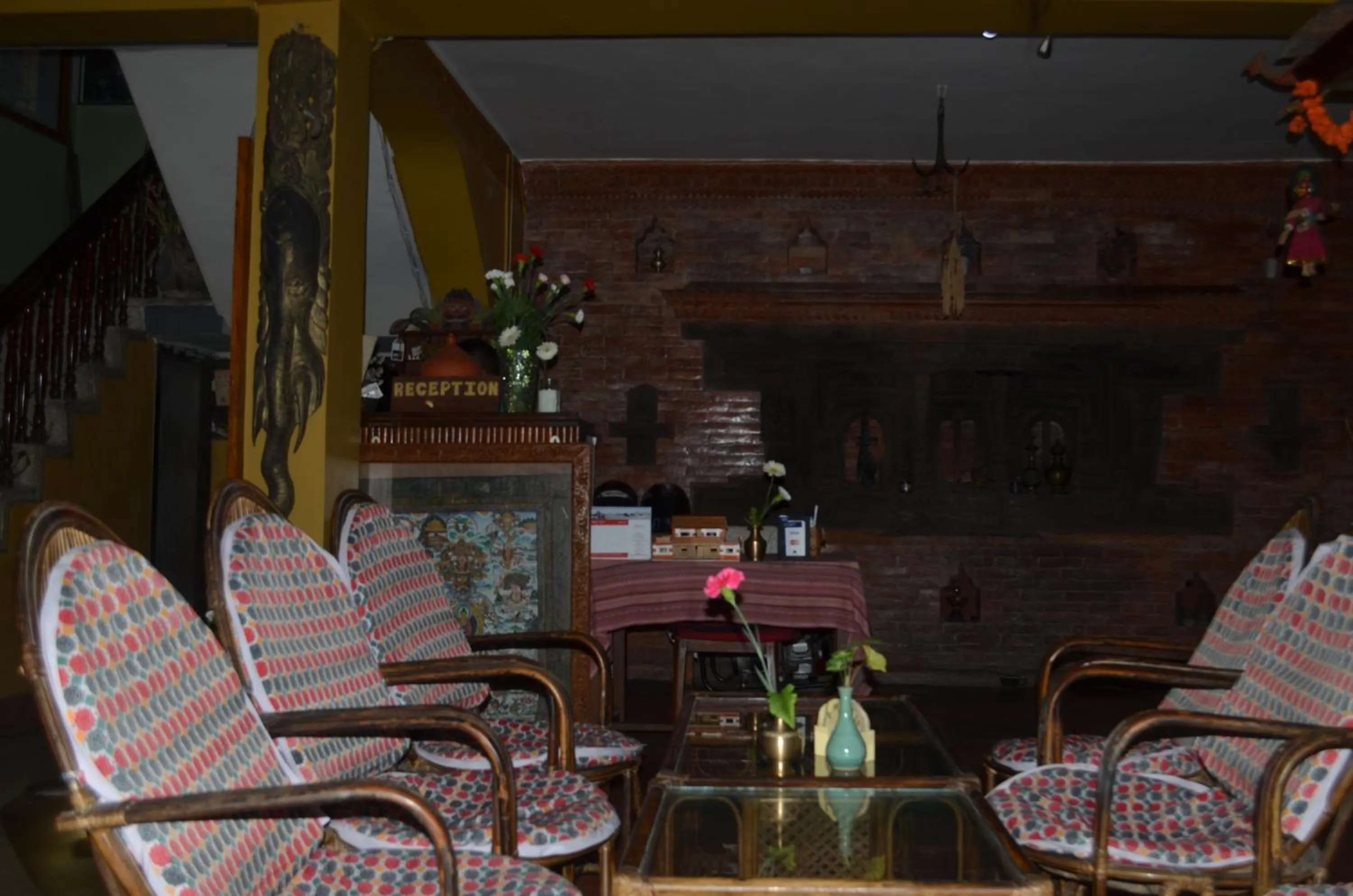 Seating area in Golden Gate Guest House