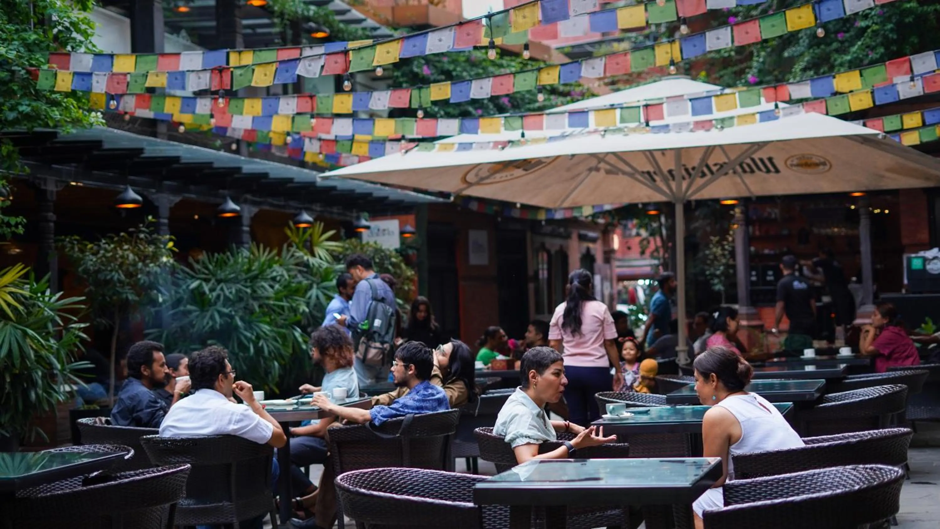 Garden view in Dalai-La Boutique Hotel