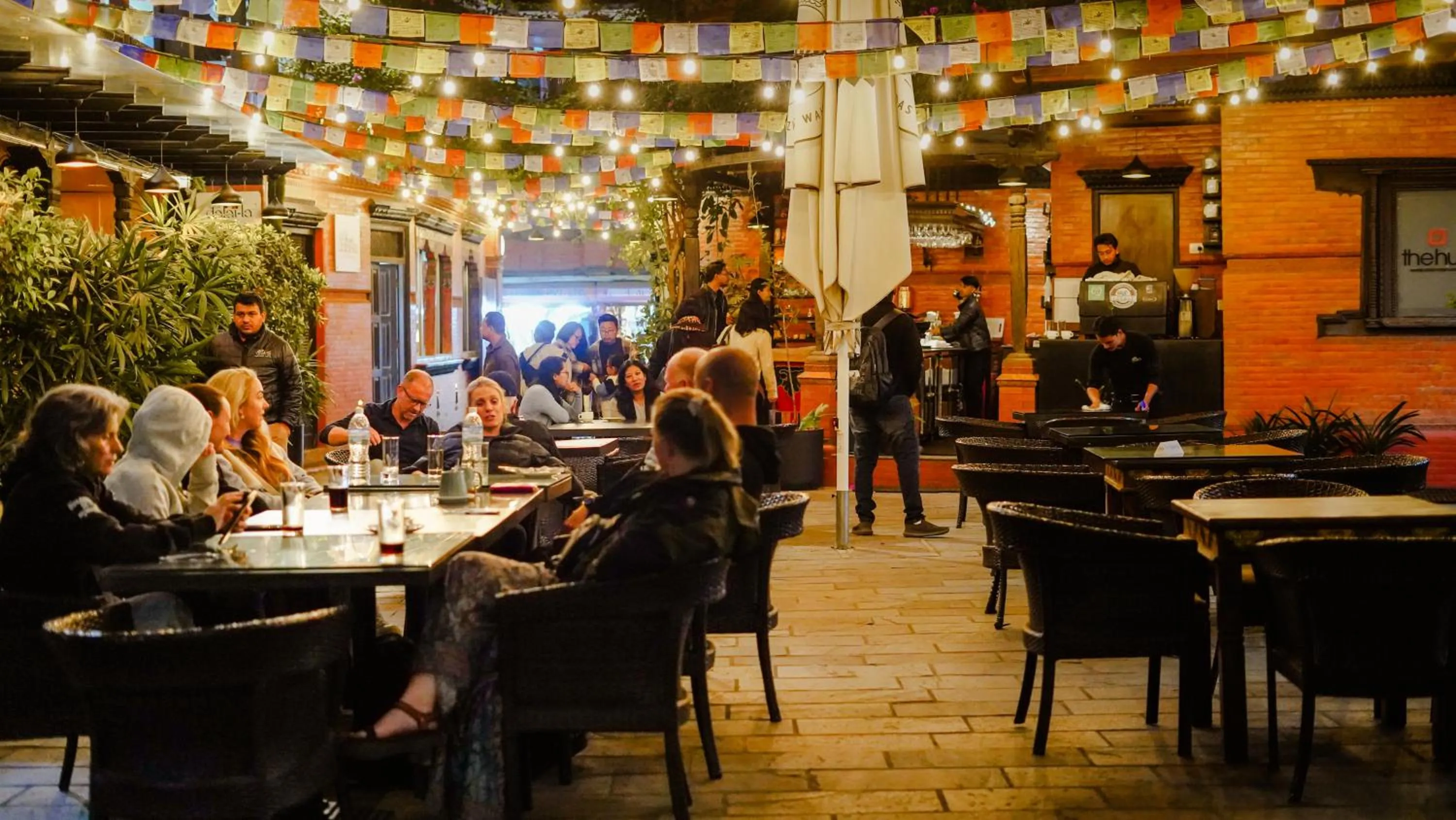 Garden in Dalai-La Boutique Hotel