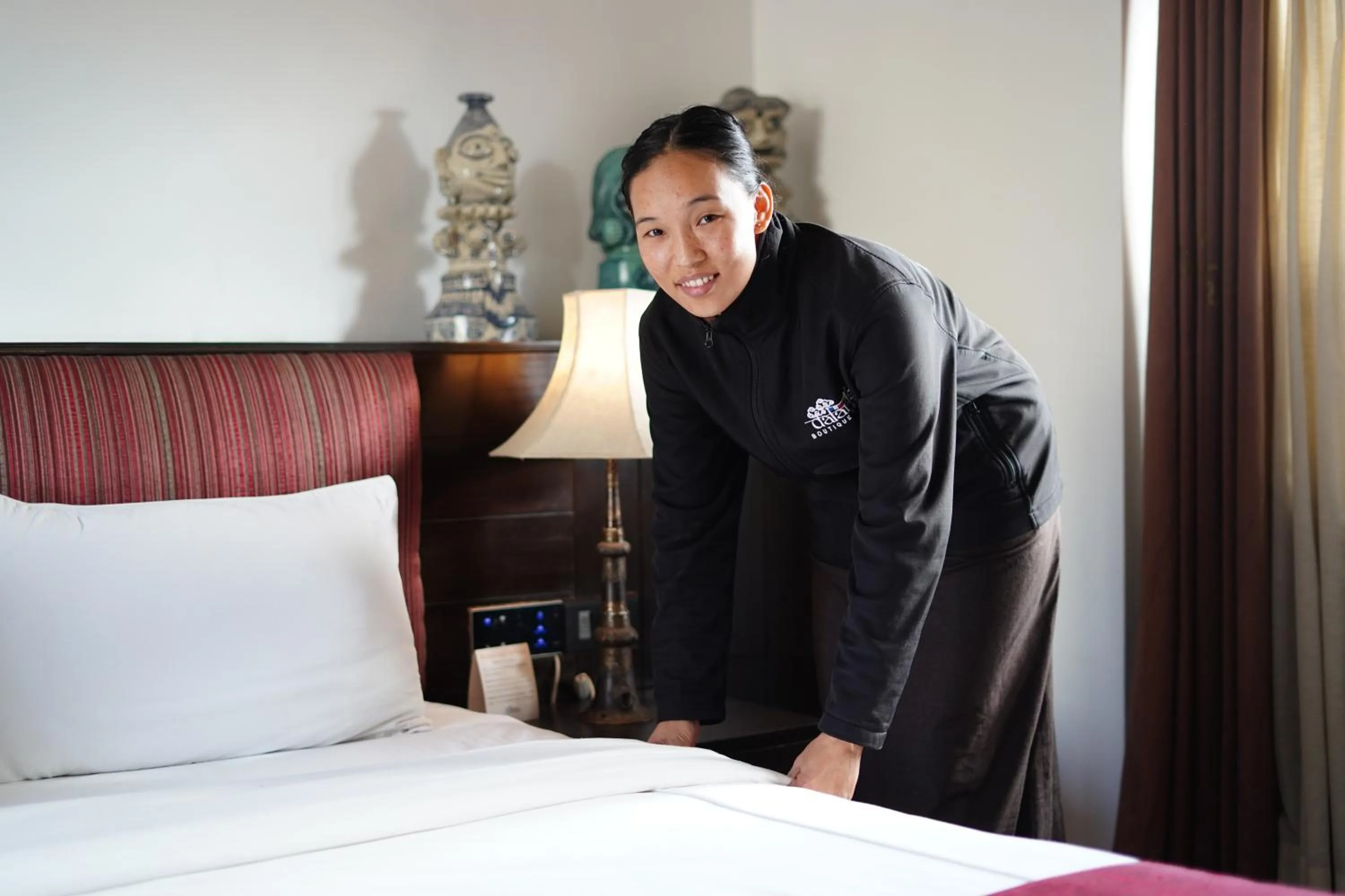 Bed in Dalai-La Boutique Hotel