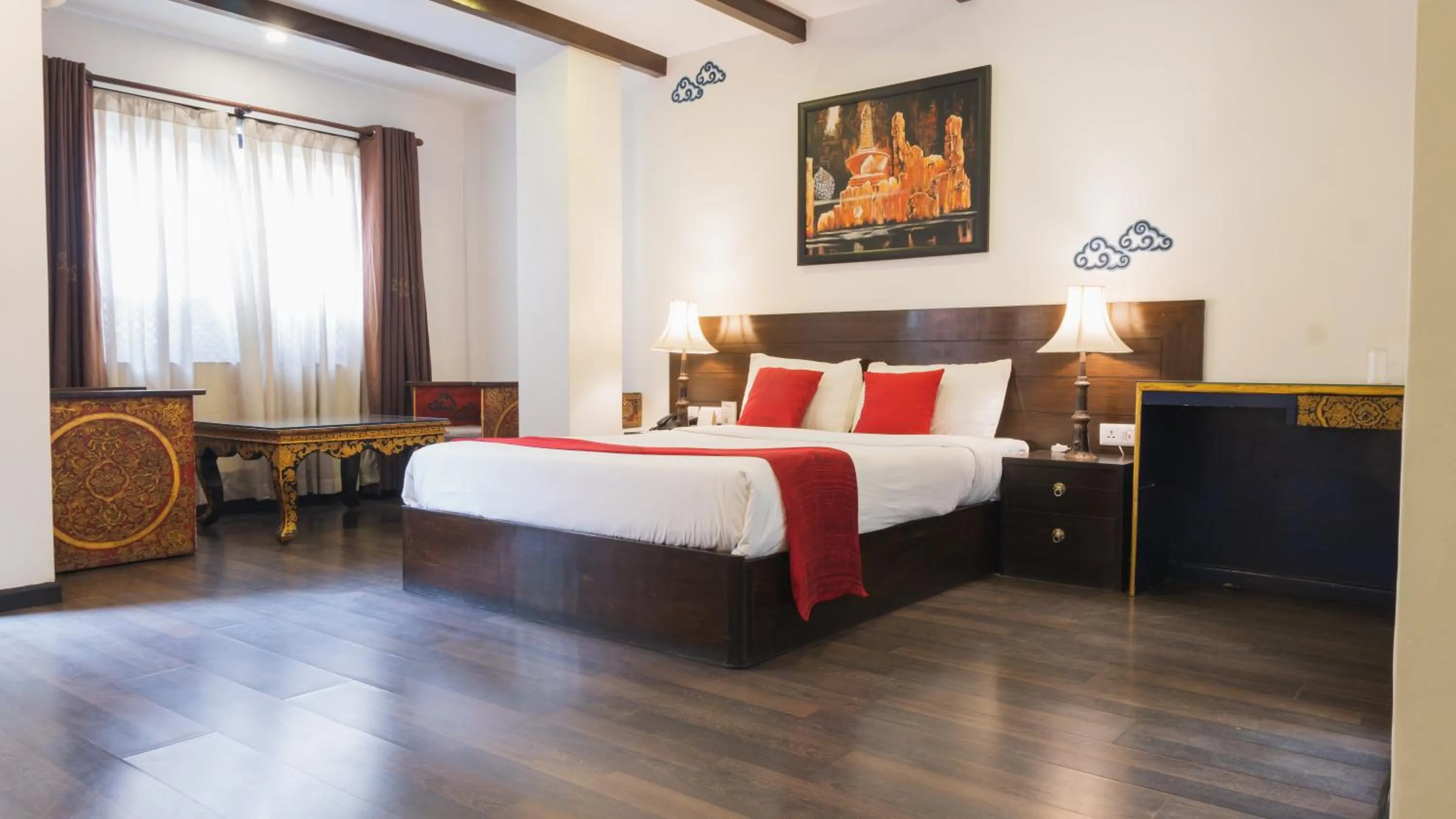 Bed in Dalai-La Boutique Hotel