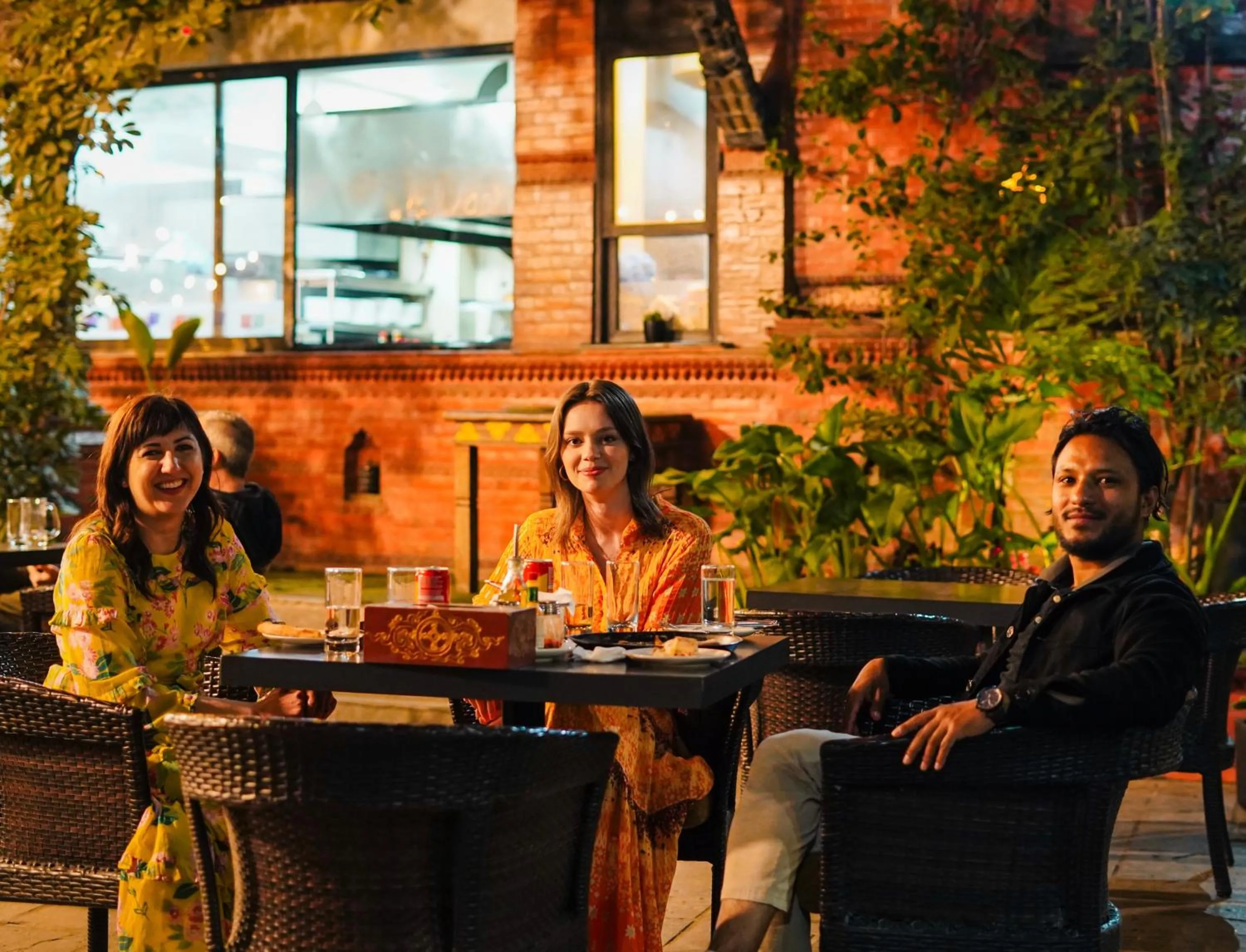 group of guests in Dalai-La Boutique Hotel