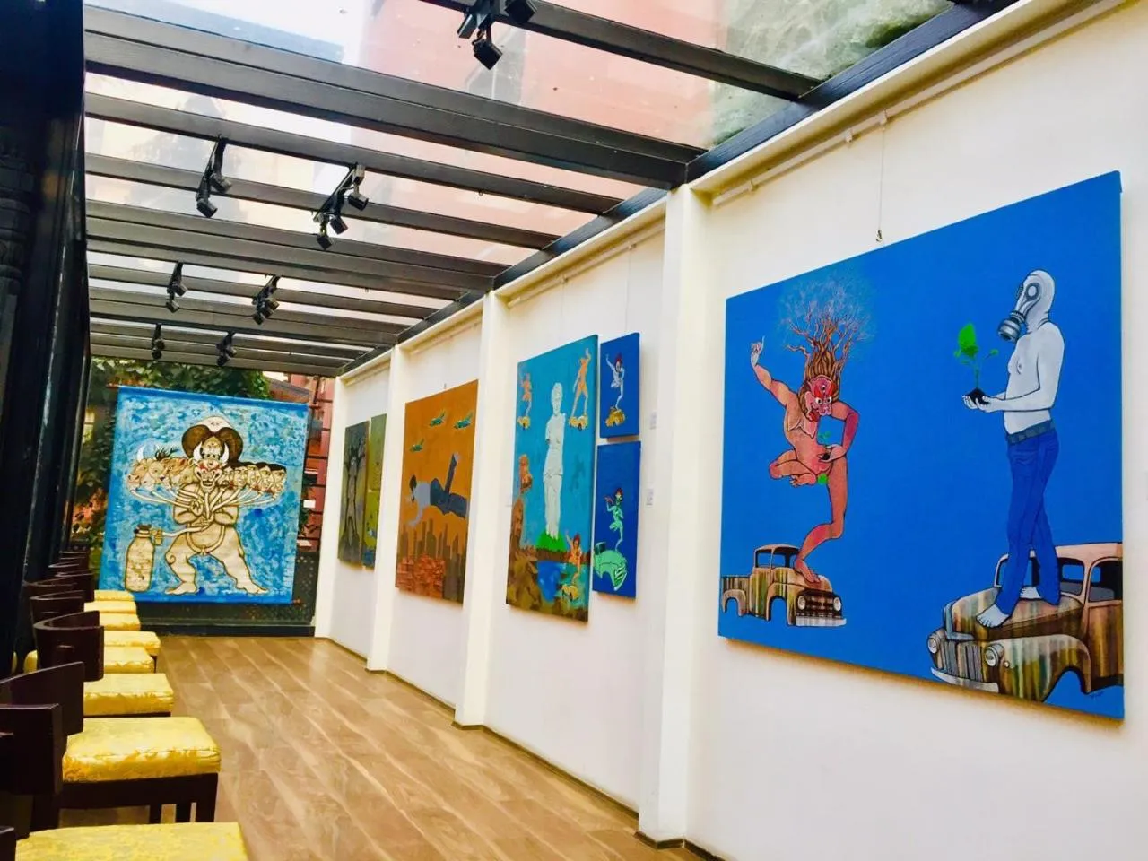 Decorative detail in Dalai-La Boutique Hotel