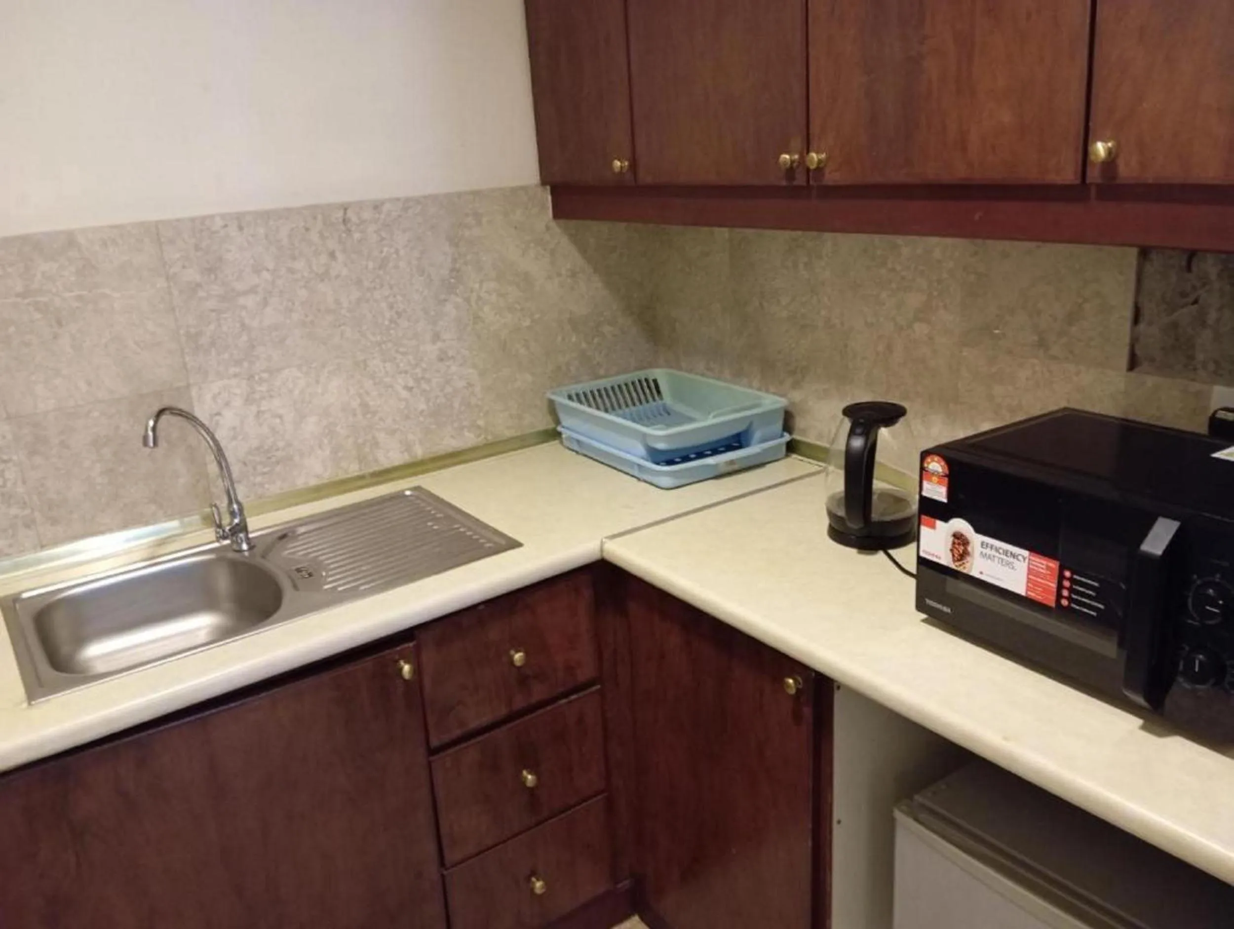 Kitchen or kitchenette in Kl urban suite times Square