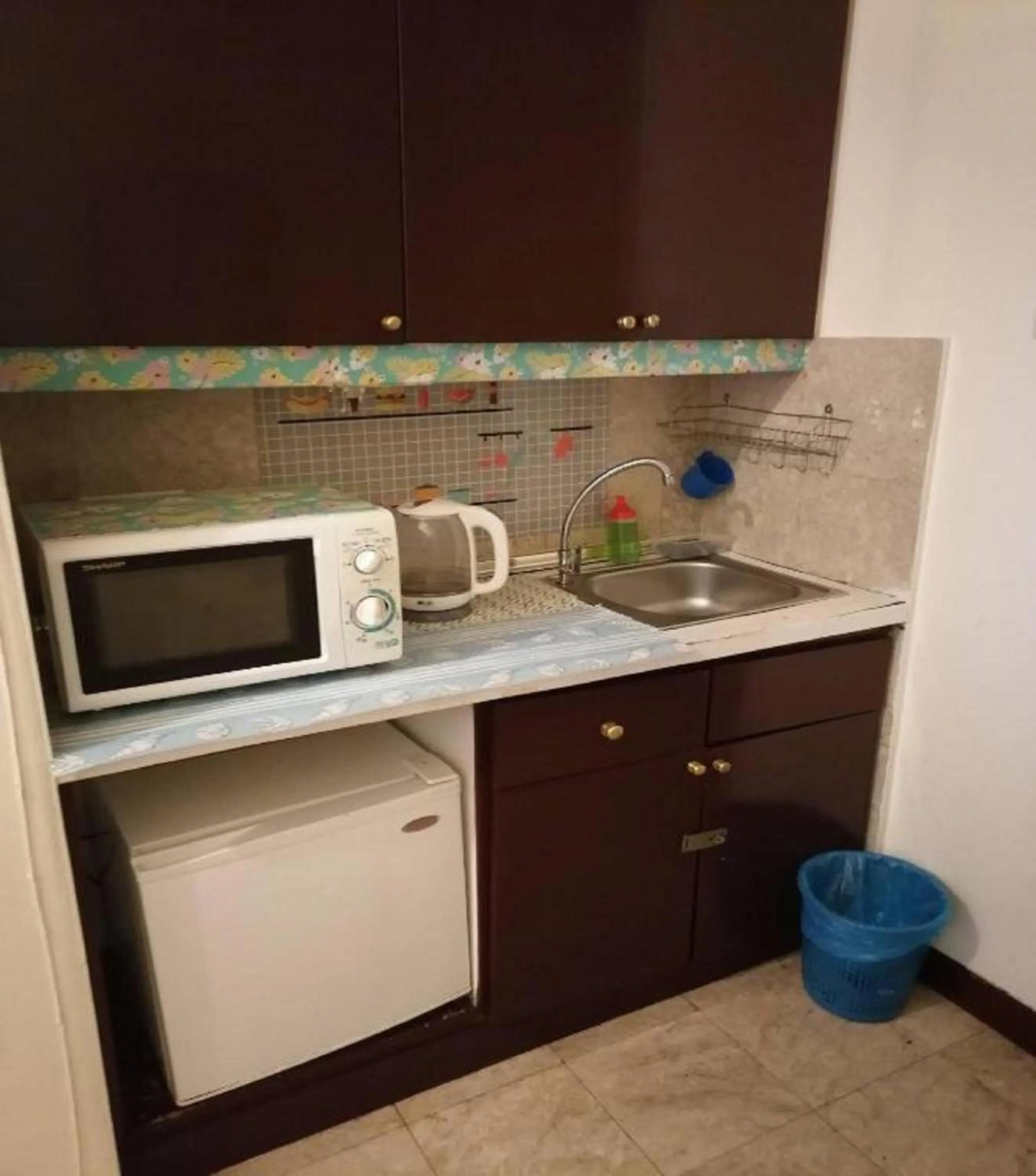Kitchen or kitchenette in Kl urban suite times Square