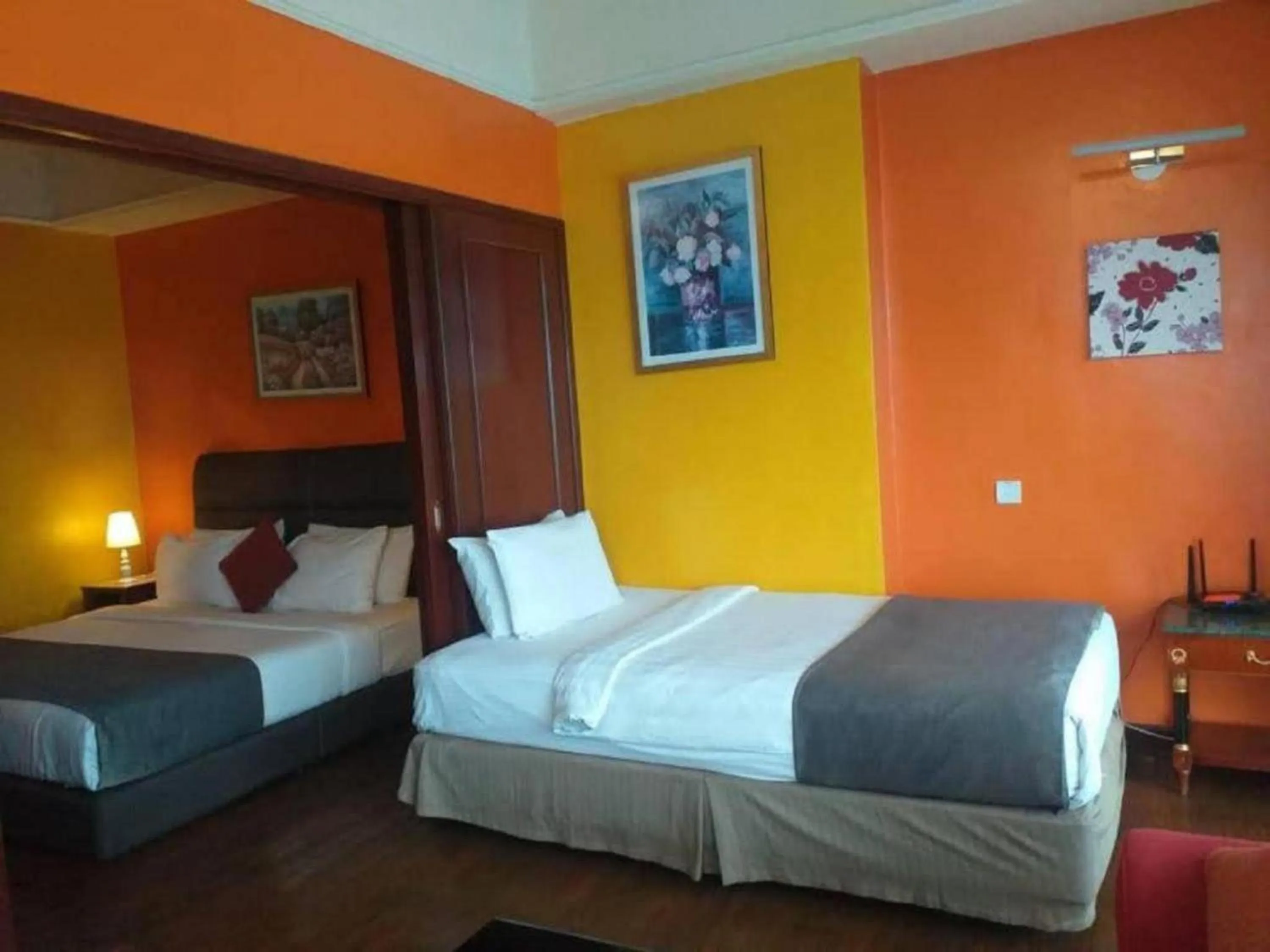 Bedroom in Kl urban suite times Square