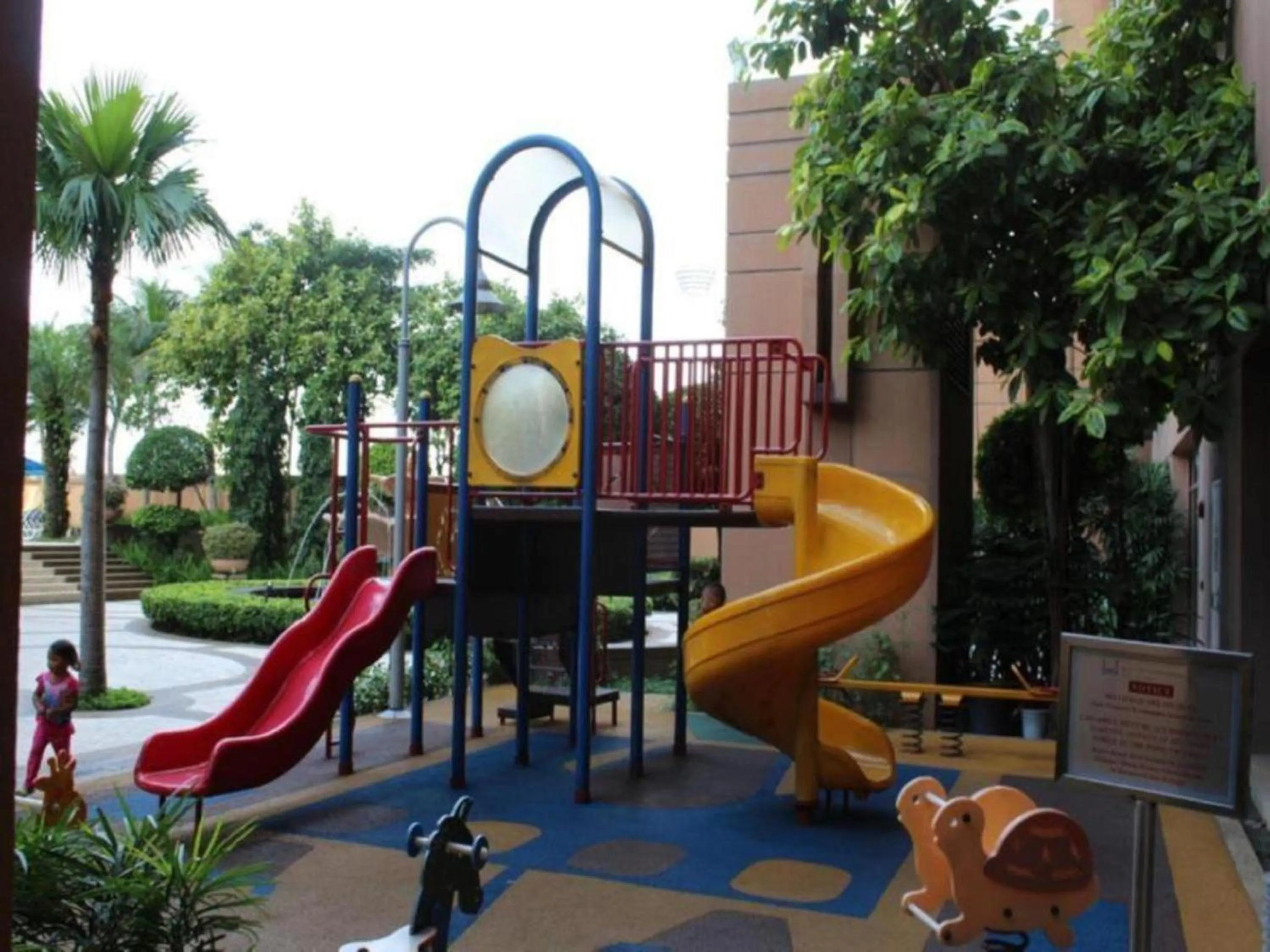 Children play ground in Kl urban suite times Square