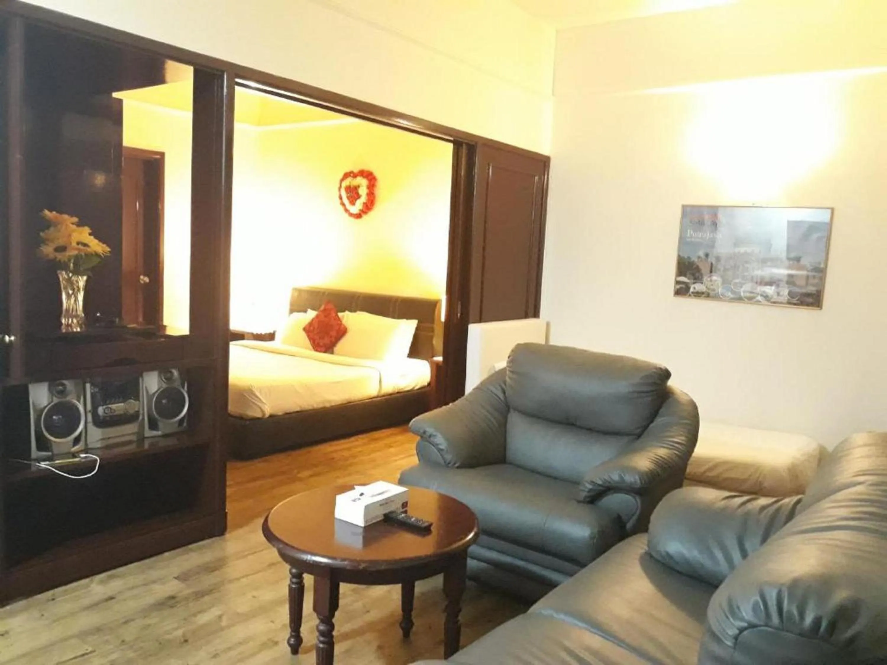 Bedroom in Kl urban suite times Square