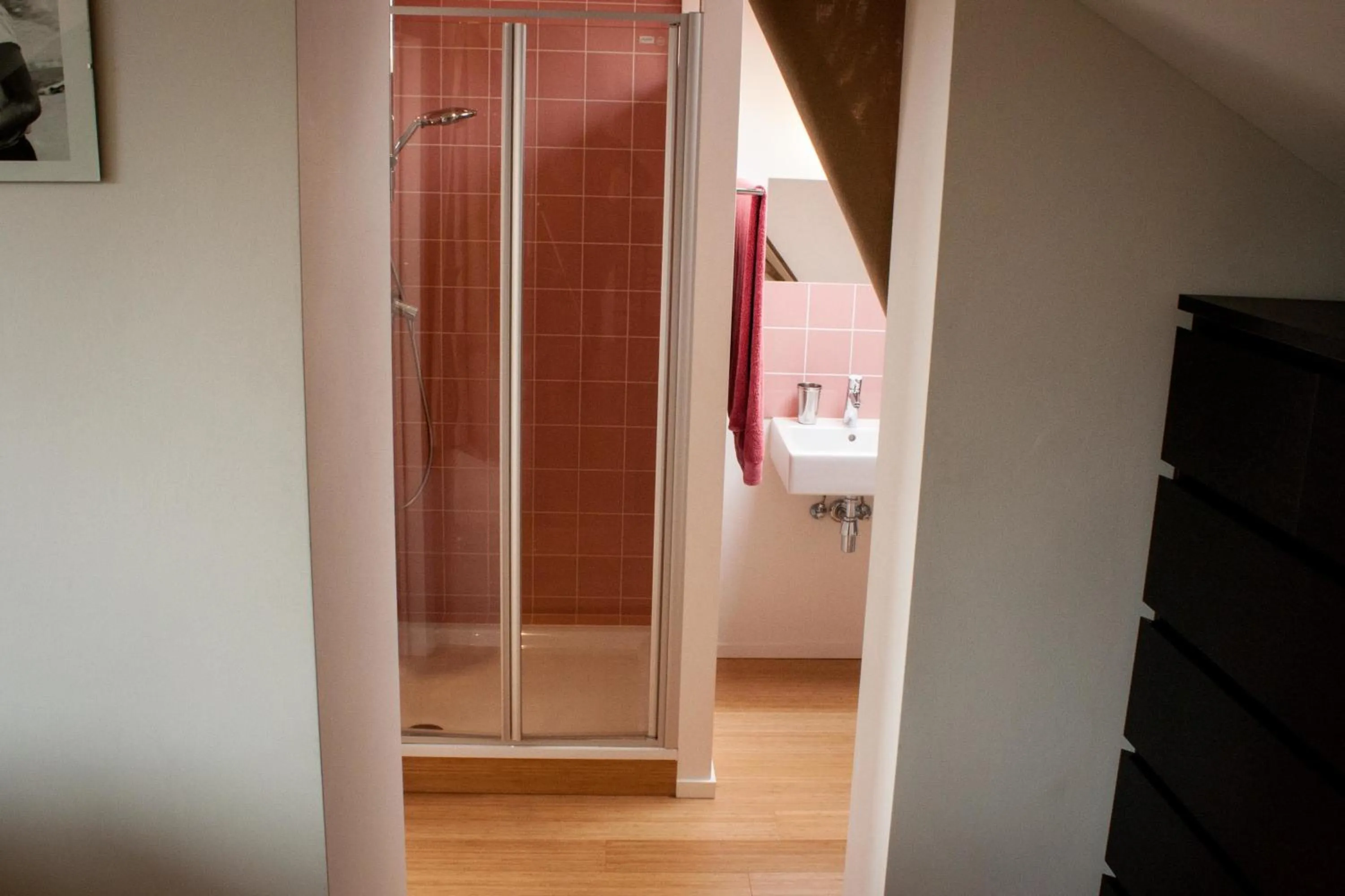 Shower in B&B Moensberg