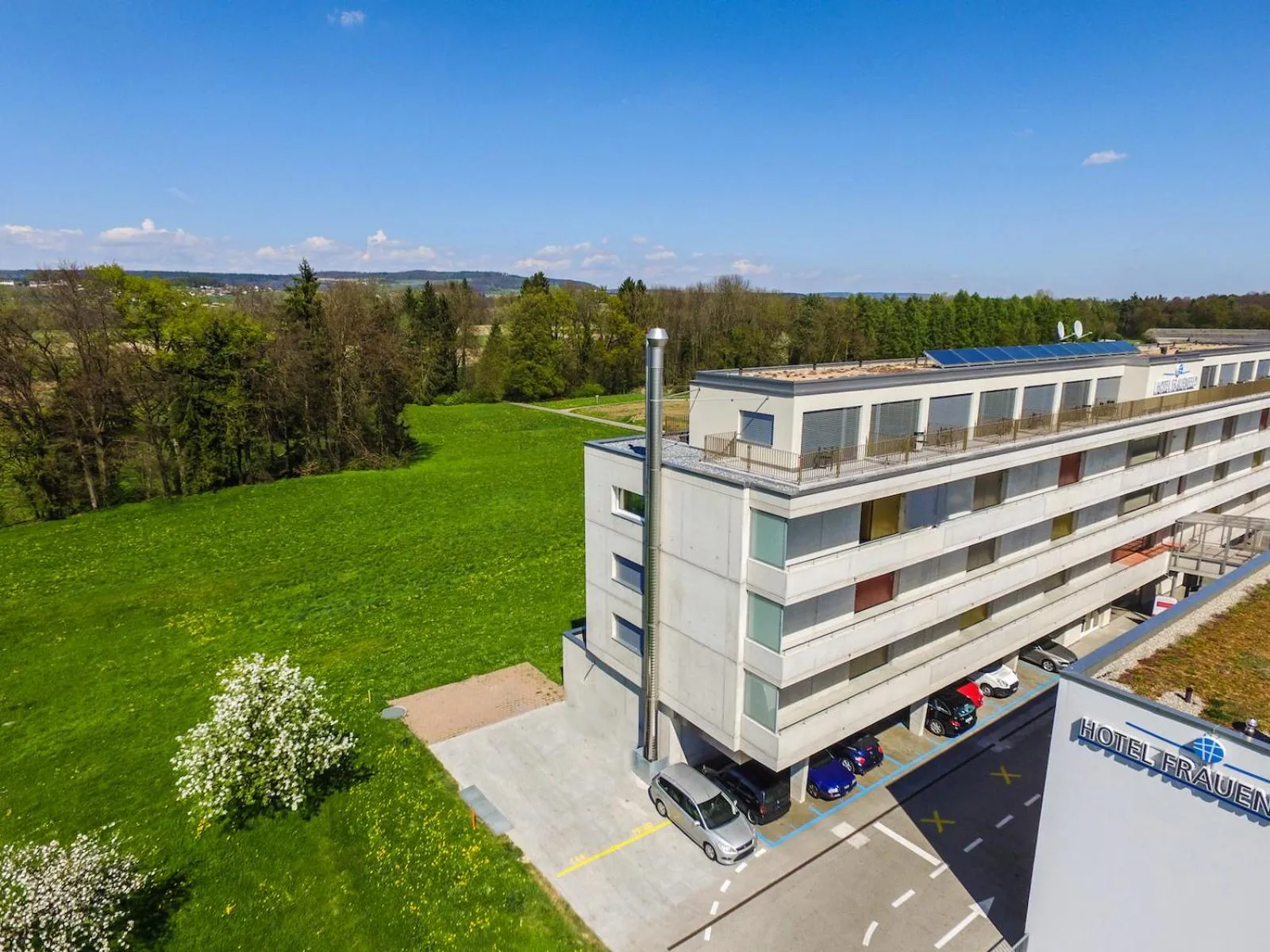 Bird's eye view in Hotel Frauenfeld