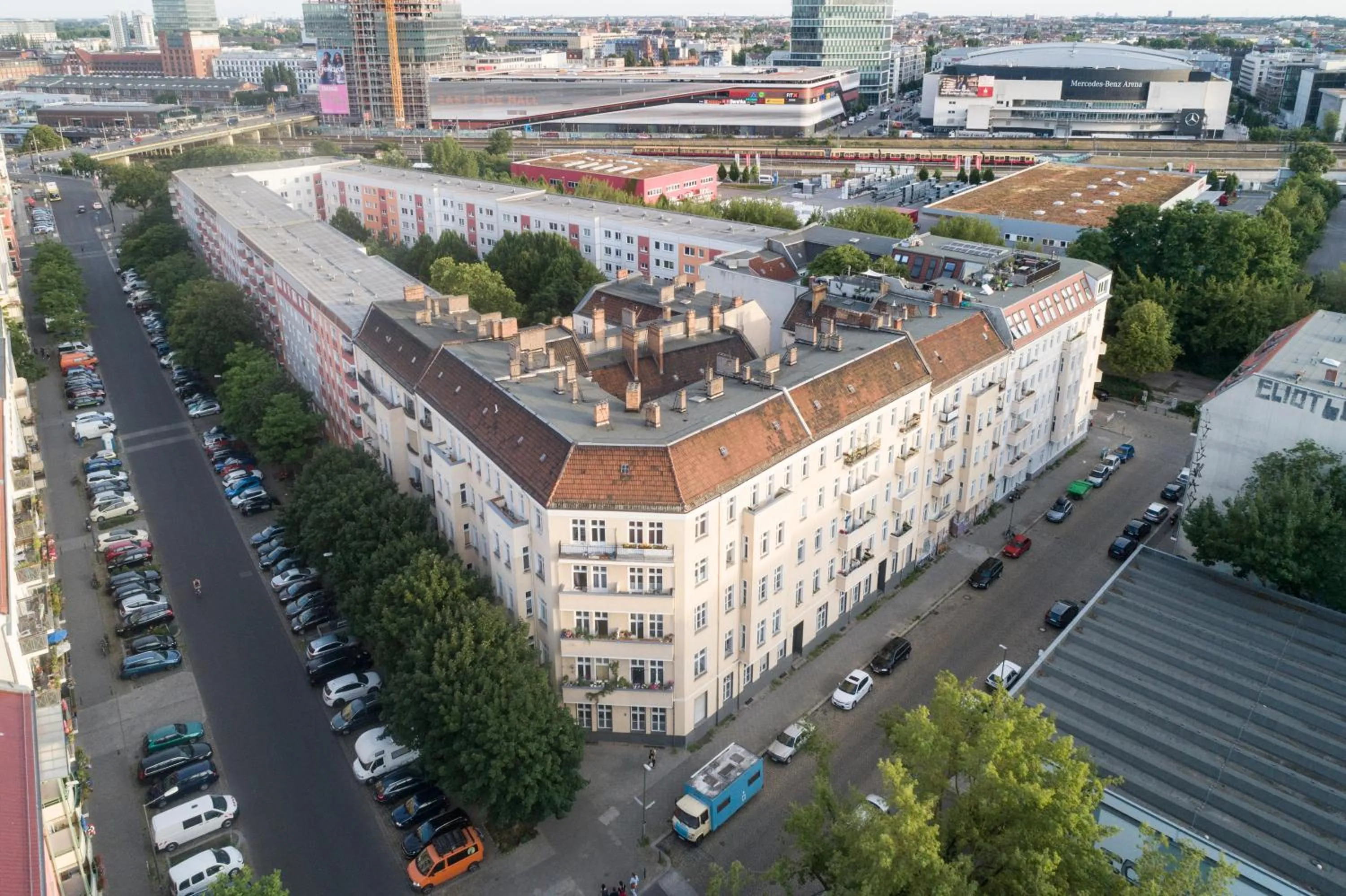 Bird's eye view in Kiez Hostel Berlin