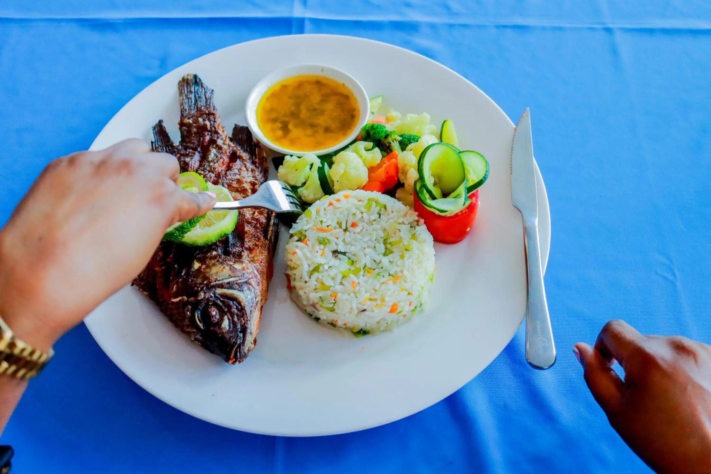 Property building in Parrot Hotel Arusha