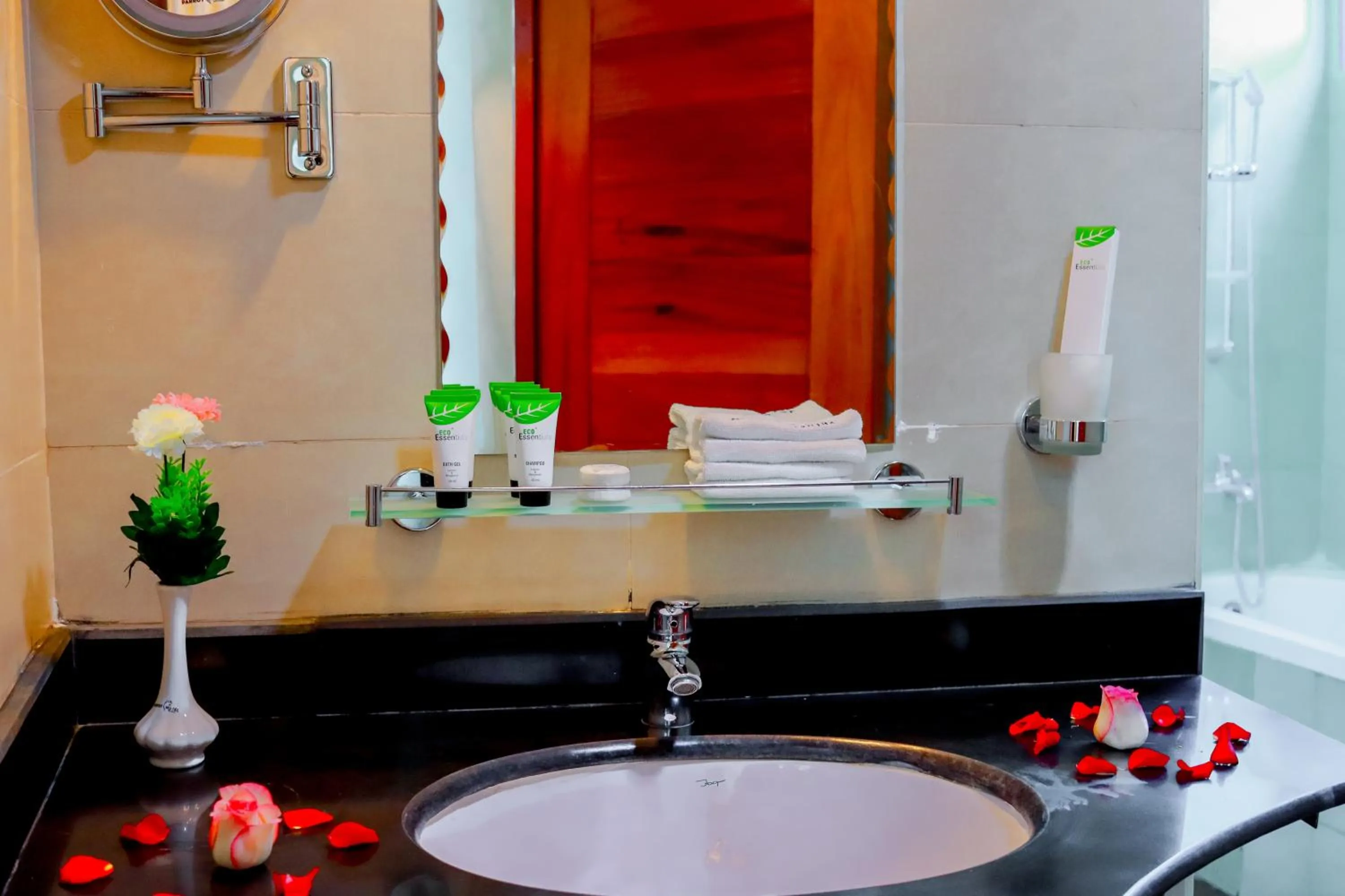 Toilet in Parrot Hotel Arusha