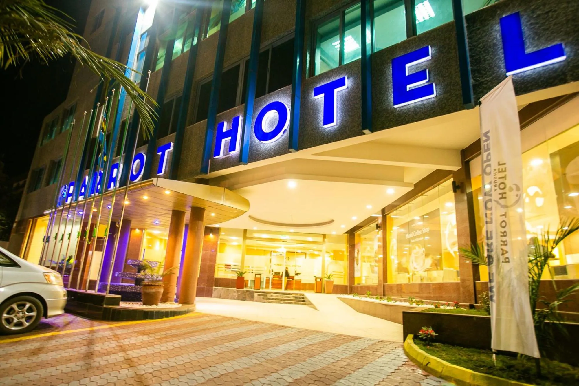 Property building in Parrot Hotel Arusha