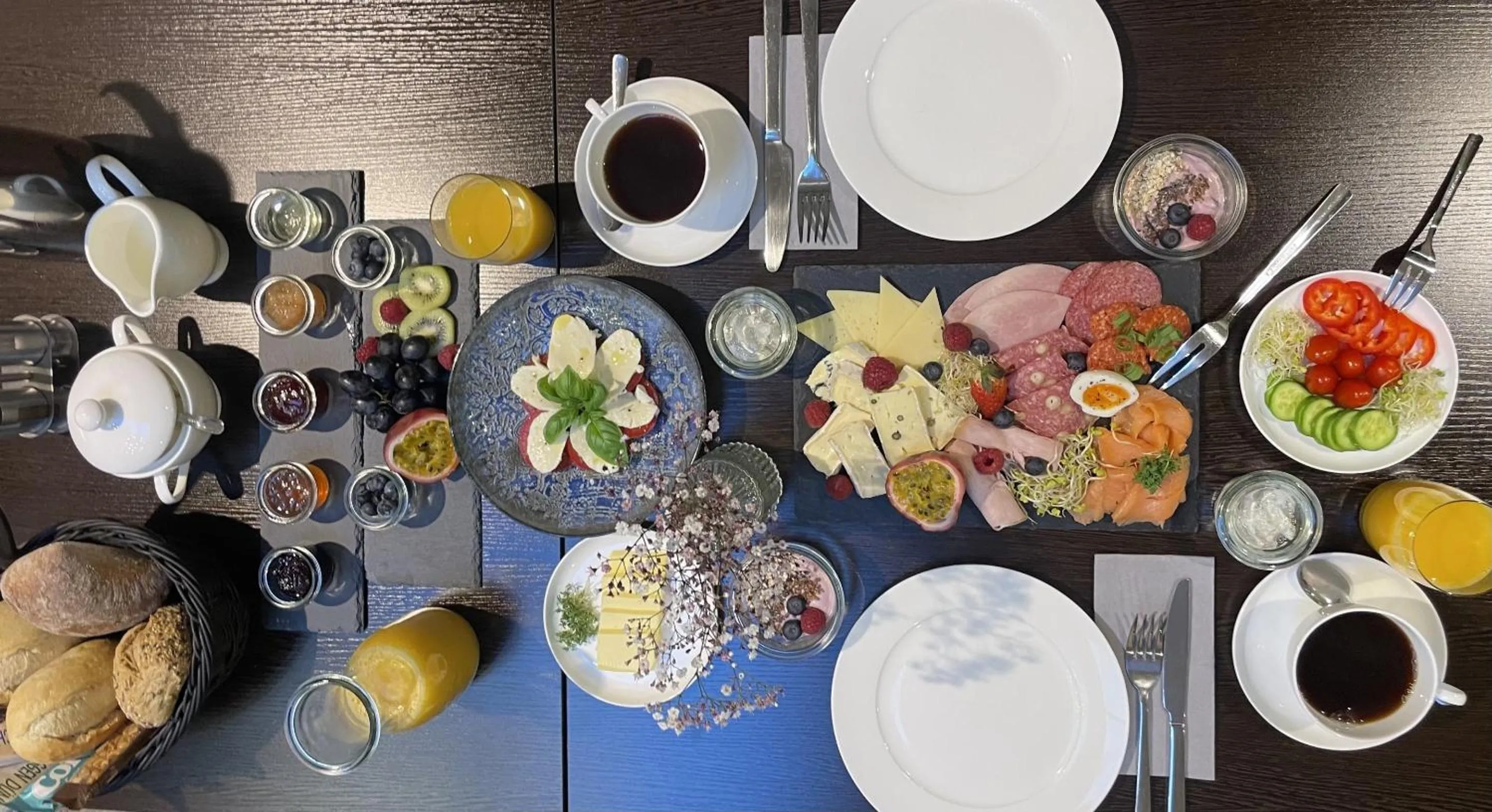 Food and drinks in Pension Burkhardt