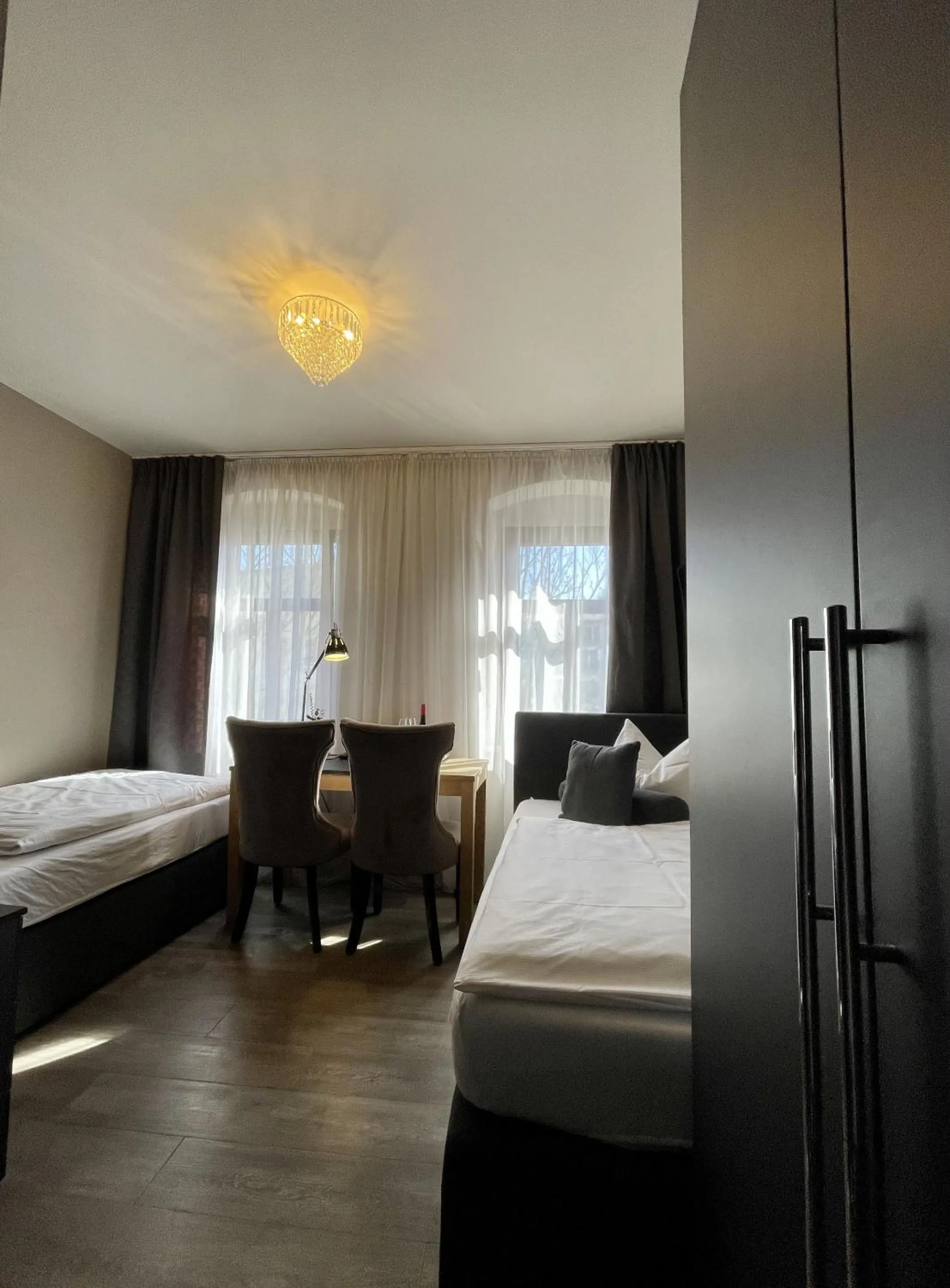 Bedroom, Bed in Pension Burkhardt