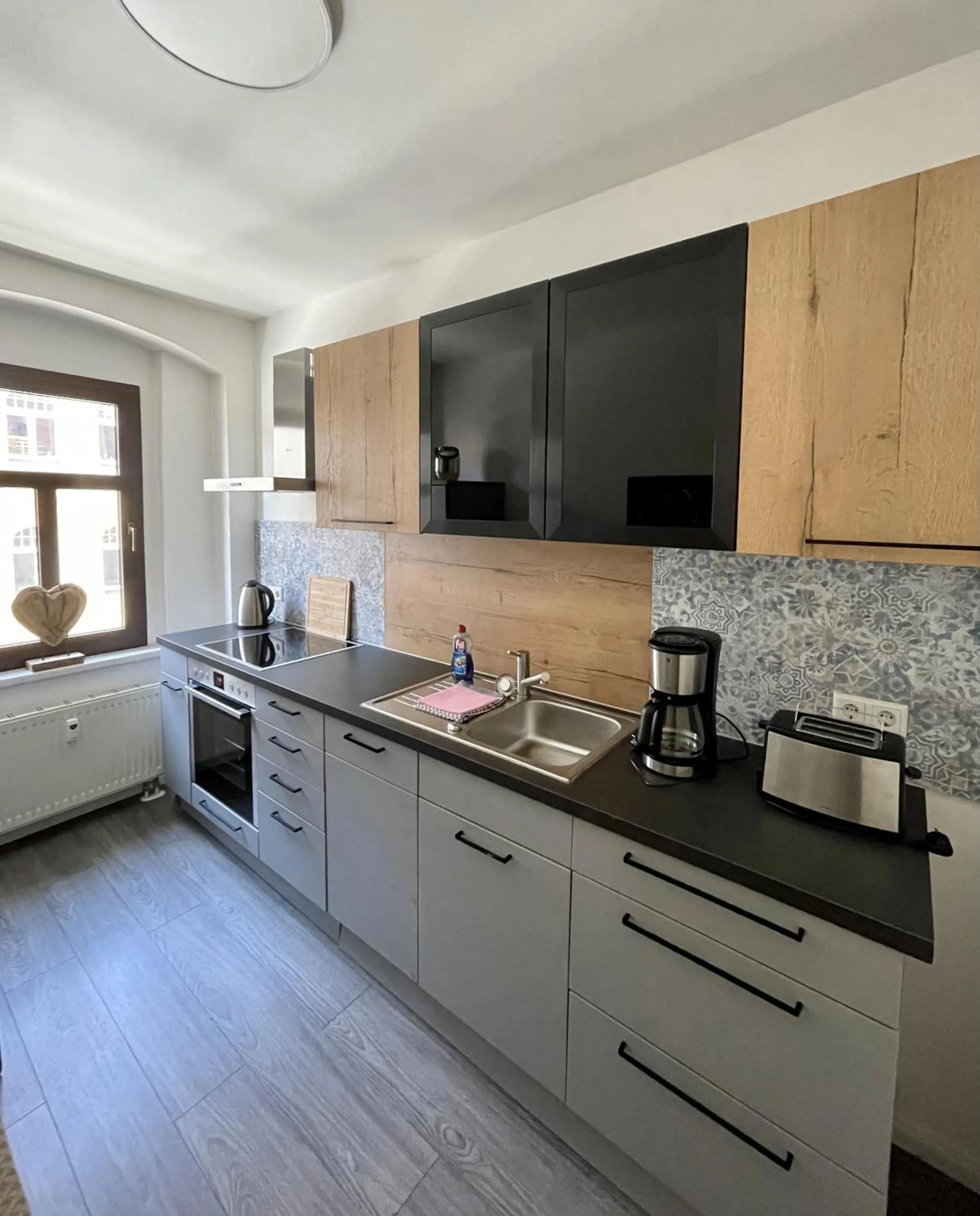 Kitchen or kitchenette in Pension Burkhardt