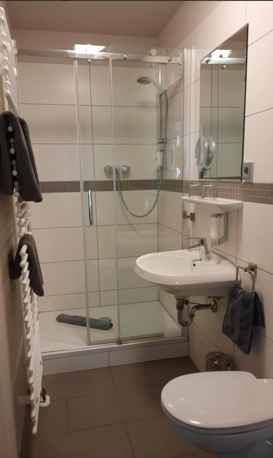 Bathroom in Pension Burkhardt