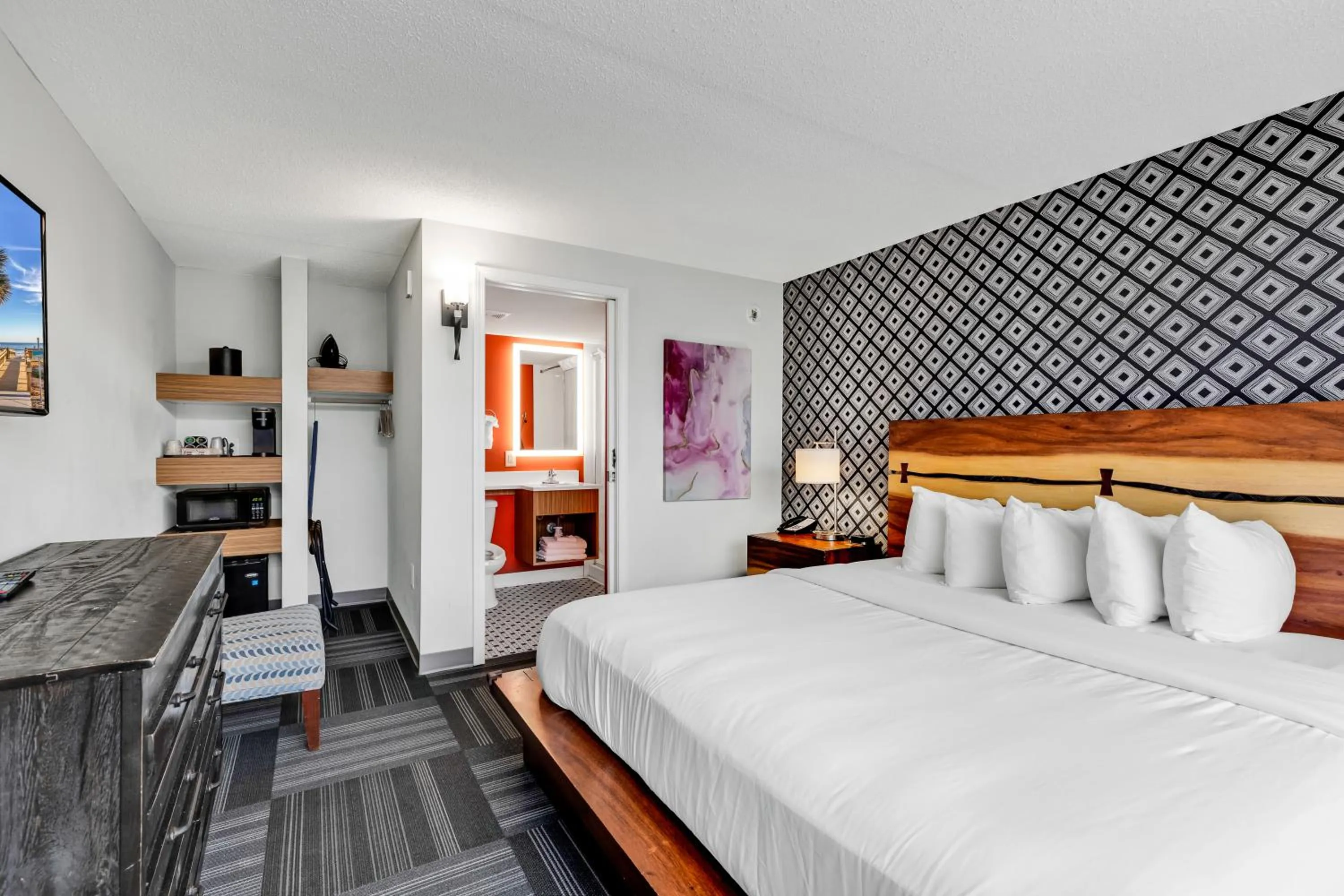 Bed in Holiday Shores Myrtle Beach