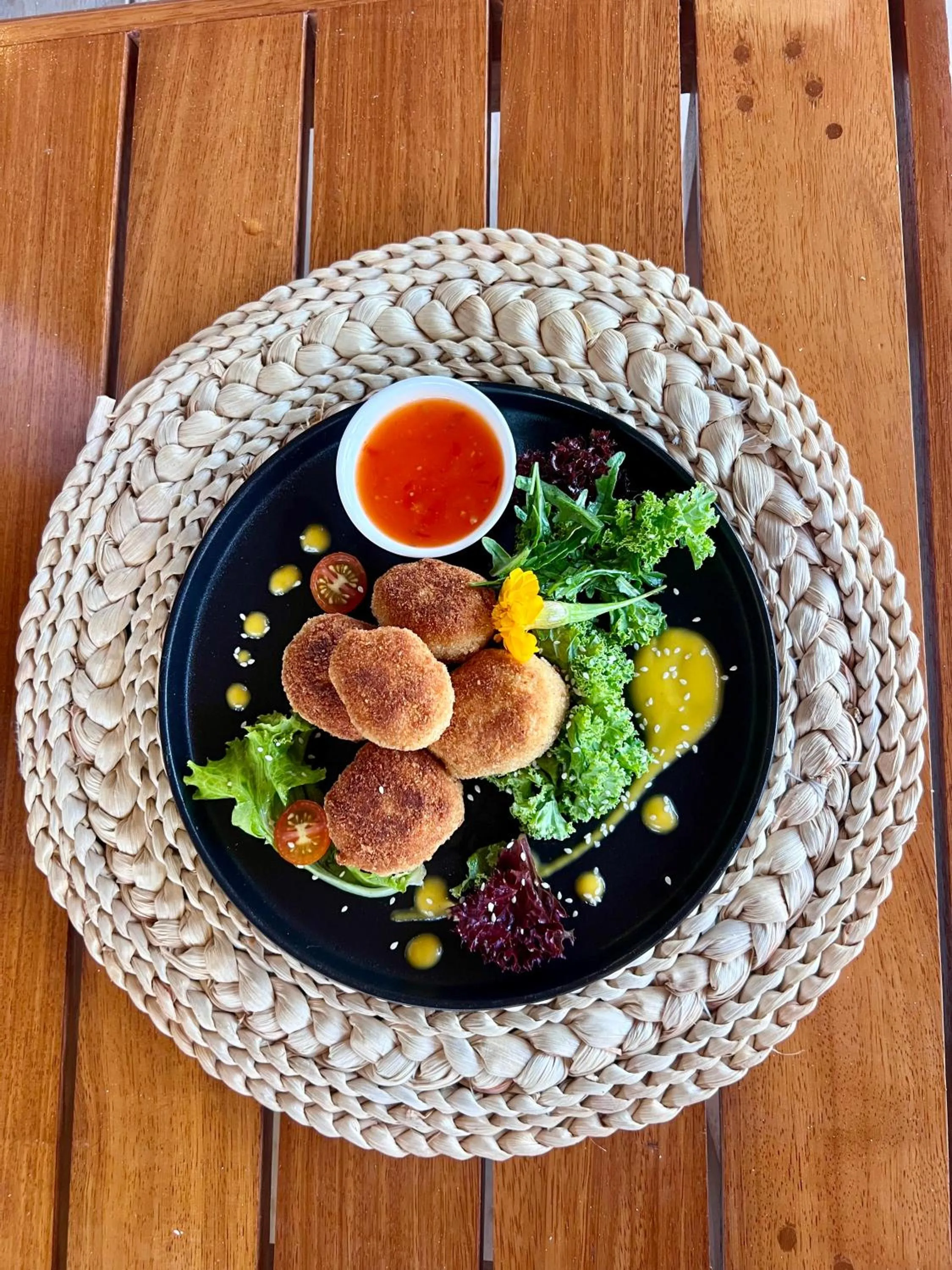 Food close-up in Mia Boutique Hotel