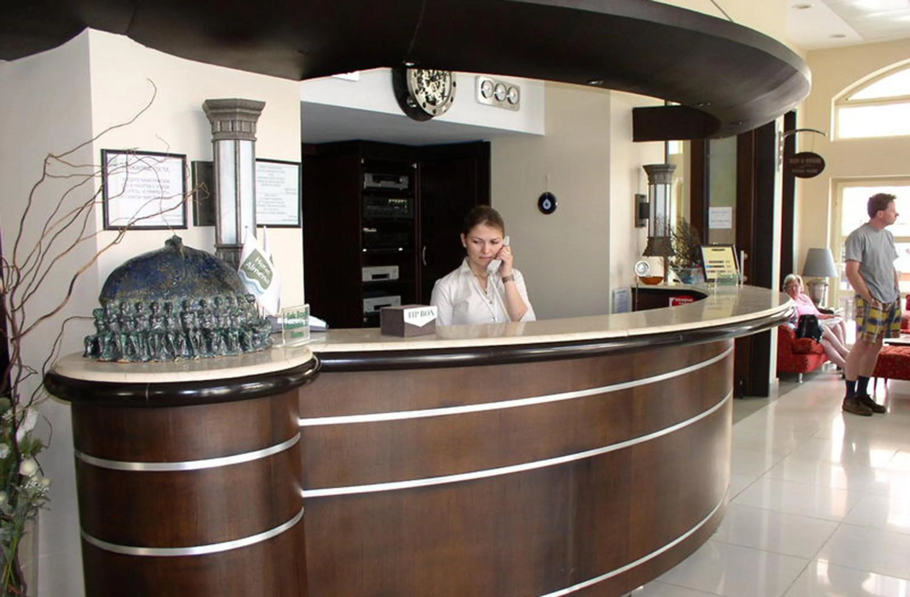 Staff in Almena Hotel