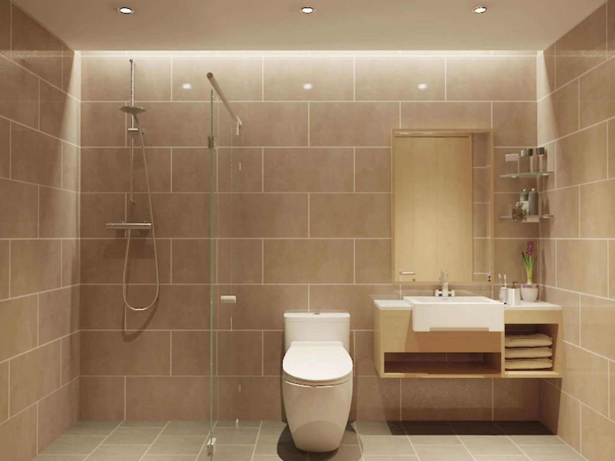 Bathroom in Little Nha Trang Hotel