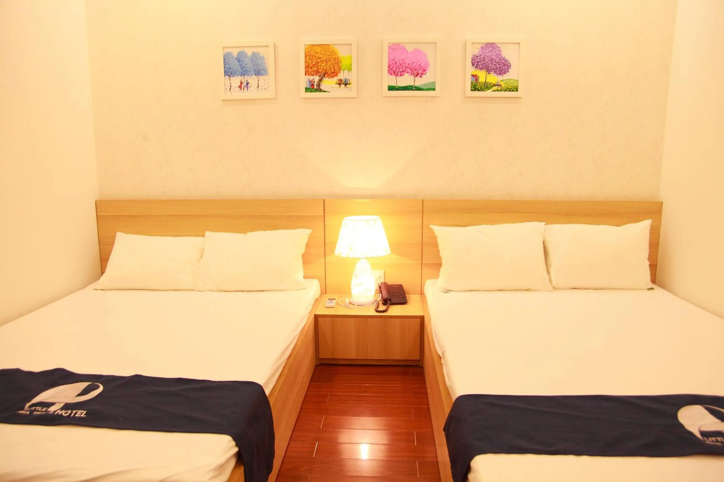 Bed in Little Nha Trang Hotel