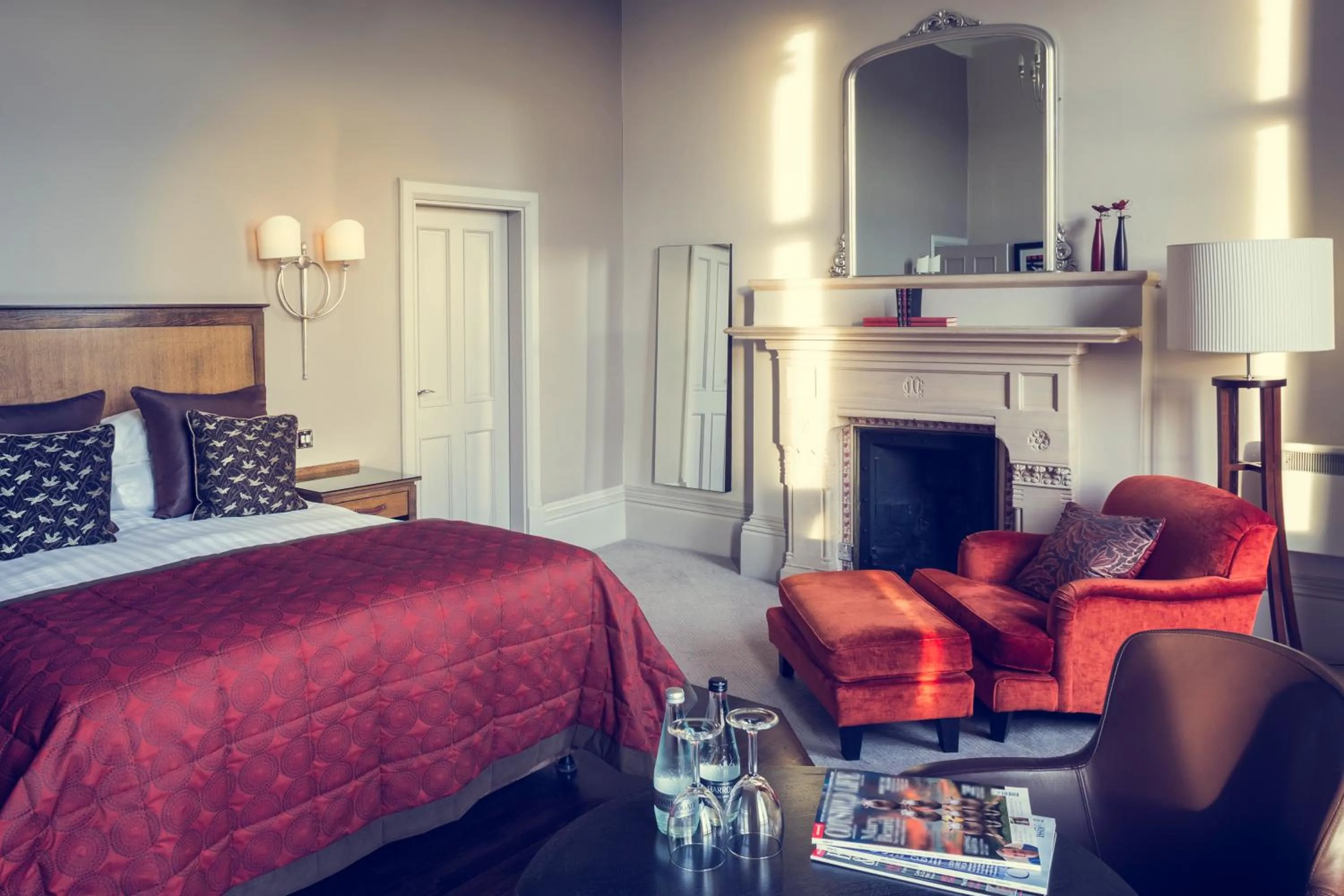 Bedroom, Bed in Walton Hall Hotel & Spa by Sunday