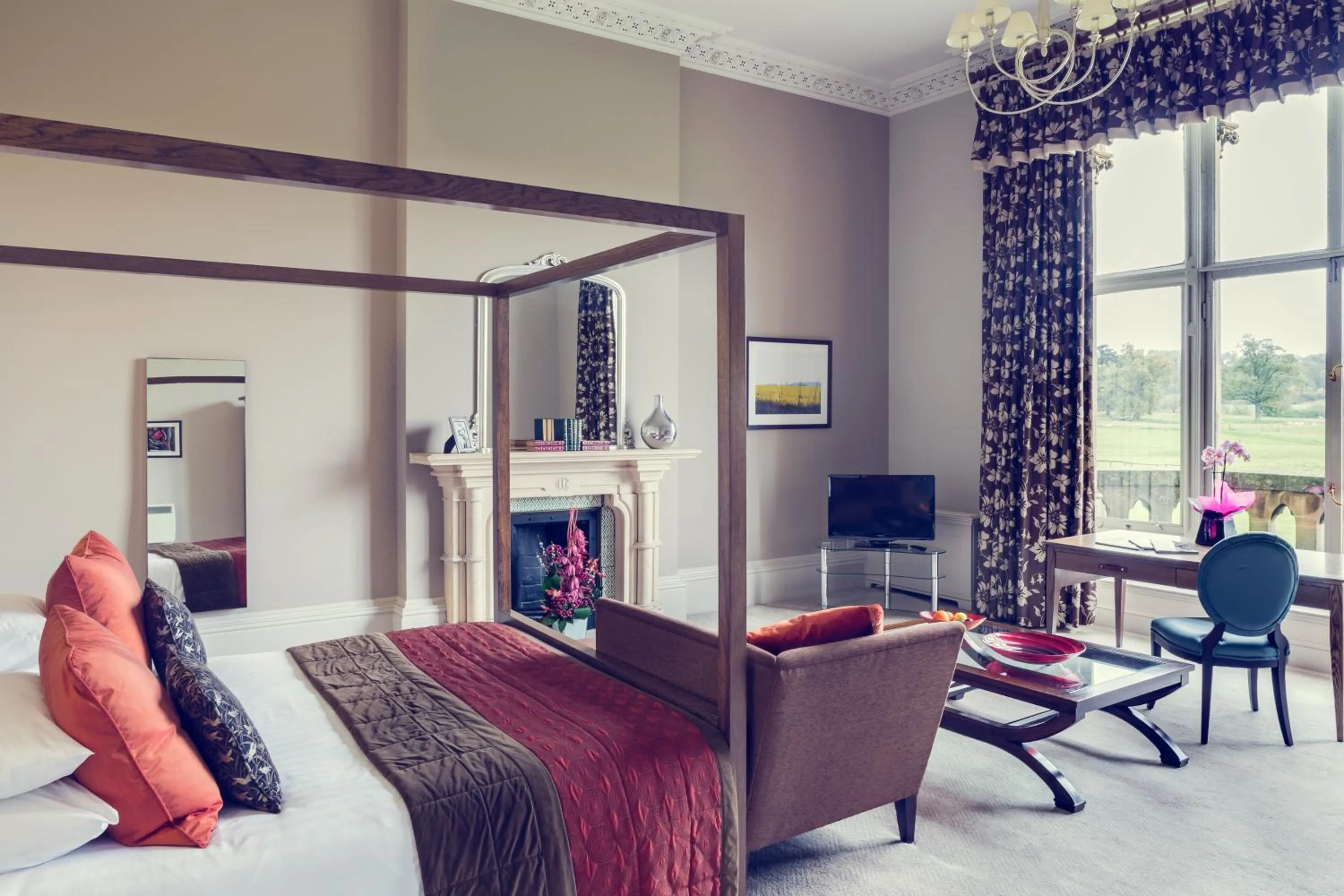 Bedroom, Bed in Walton Hall Hotel & Spa by Sunday