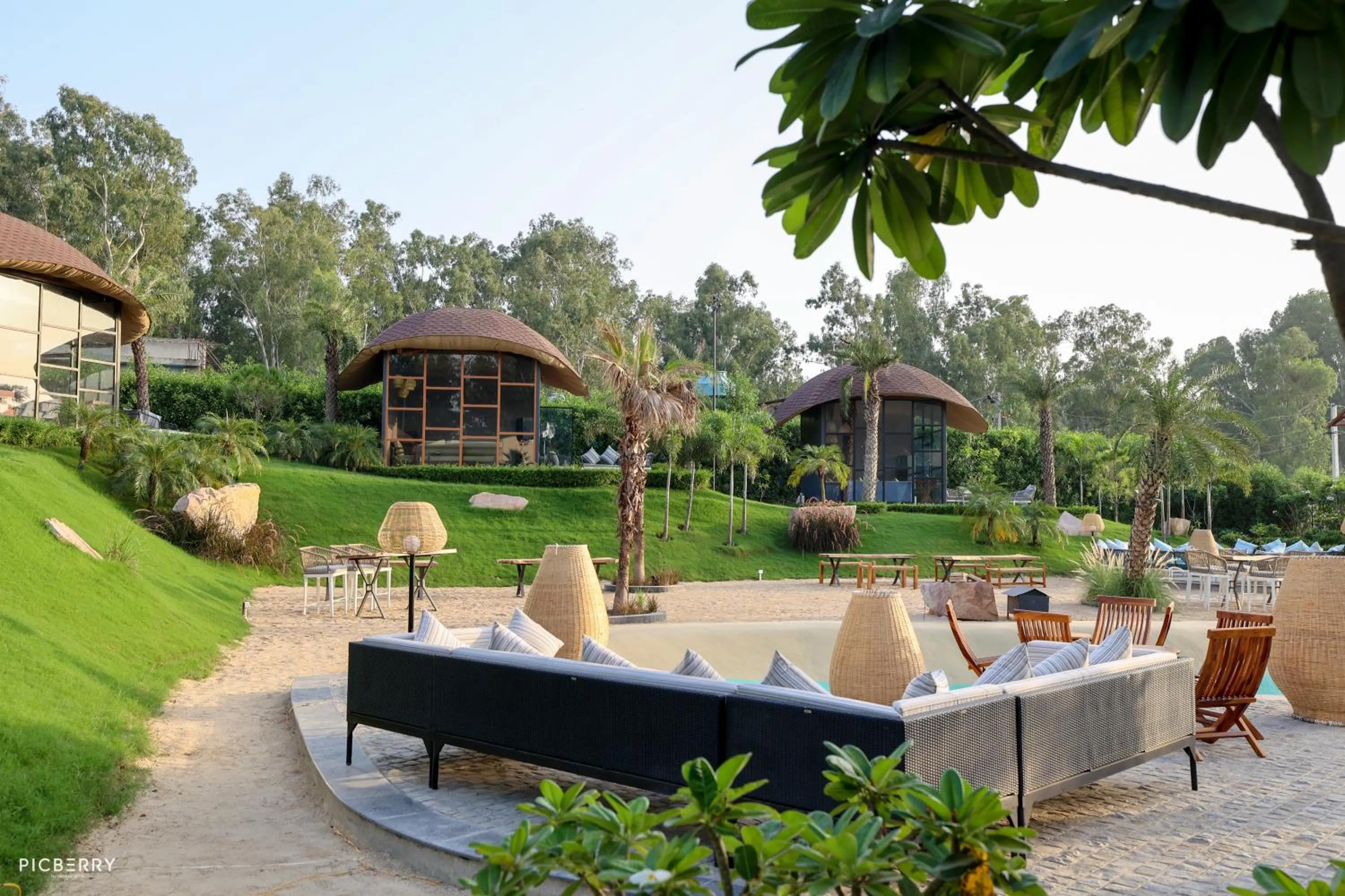 Natural landscape in Rzekka Resort