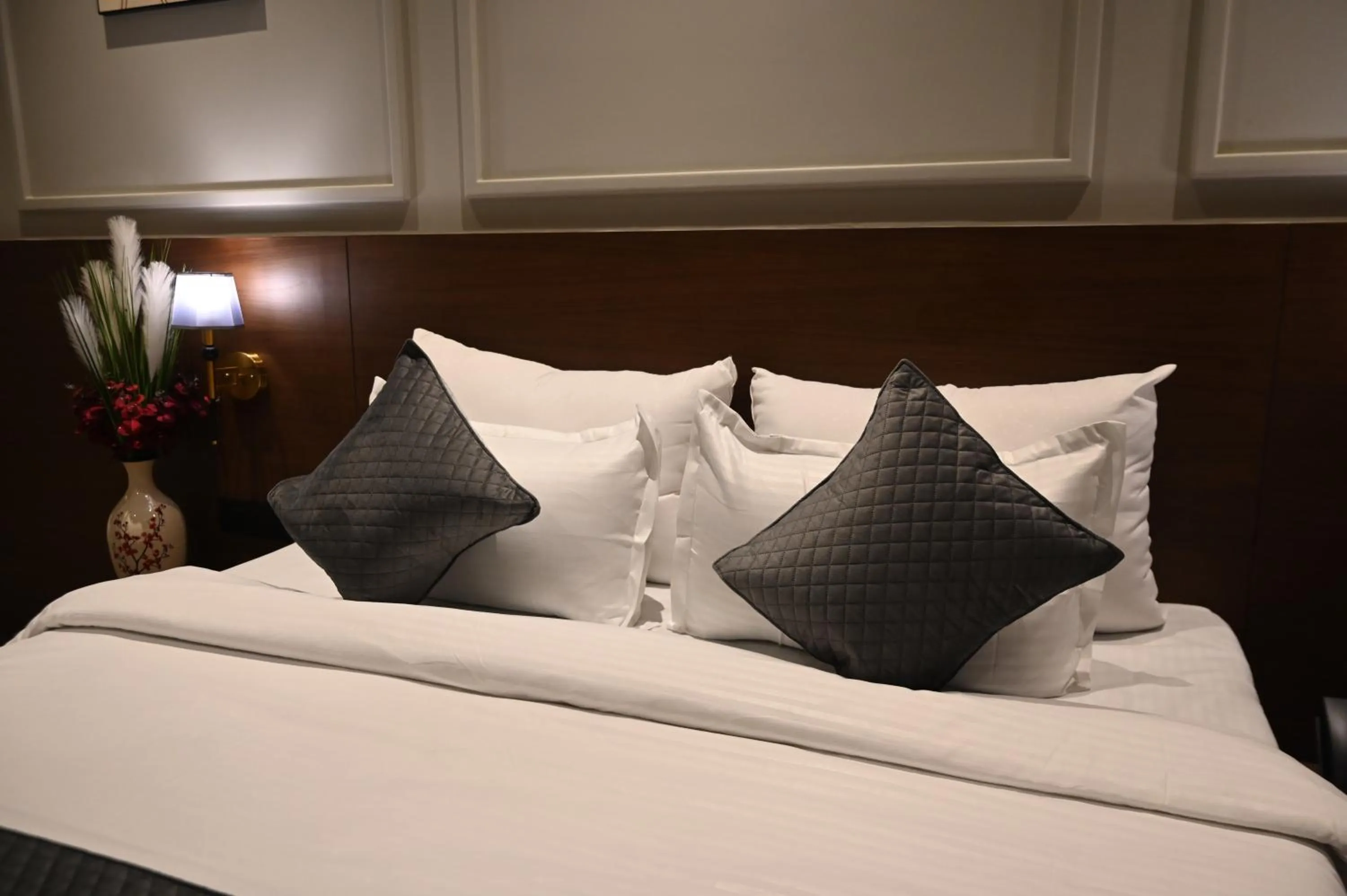 Bed in Rzekka Resort