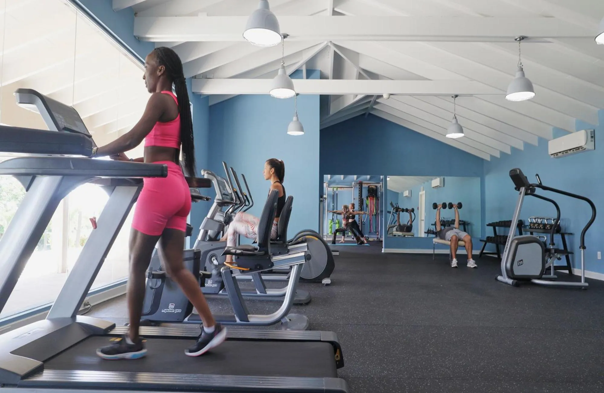 Fitness centre/facilities in Oceans at Carina Bay - Adults Only