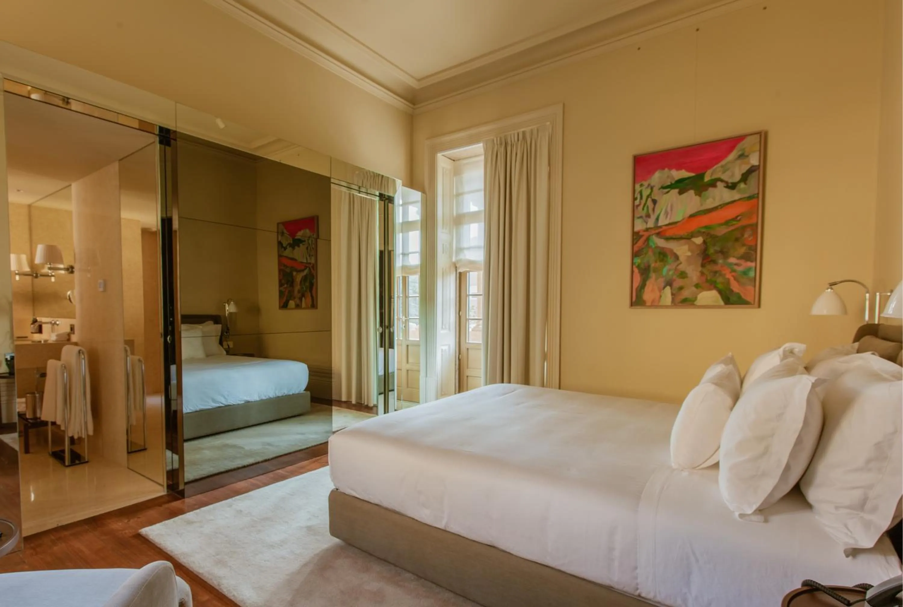 Bathroom, Bed in Palacete Severo