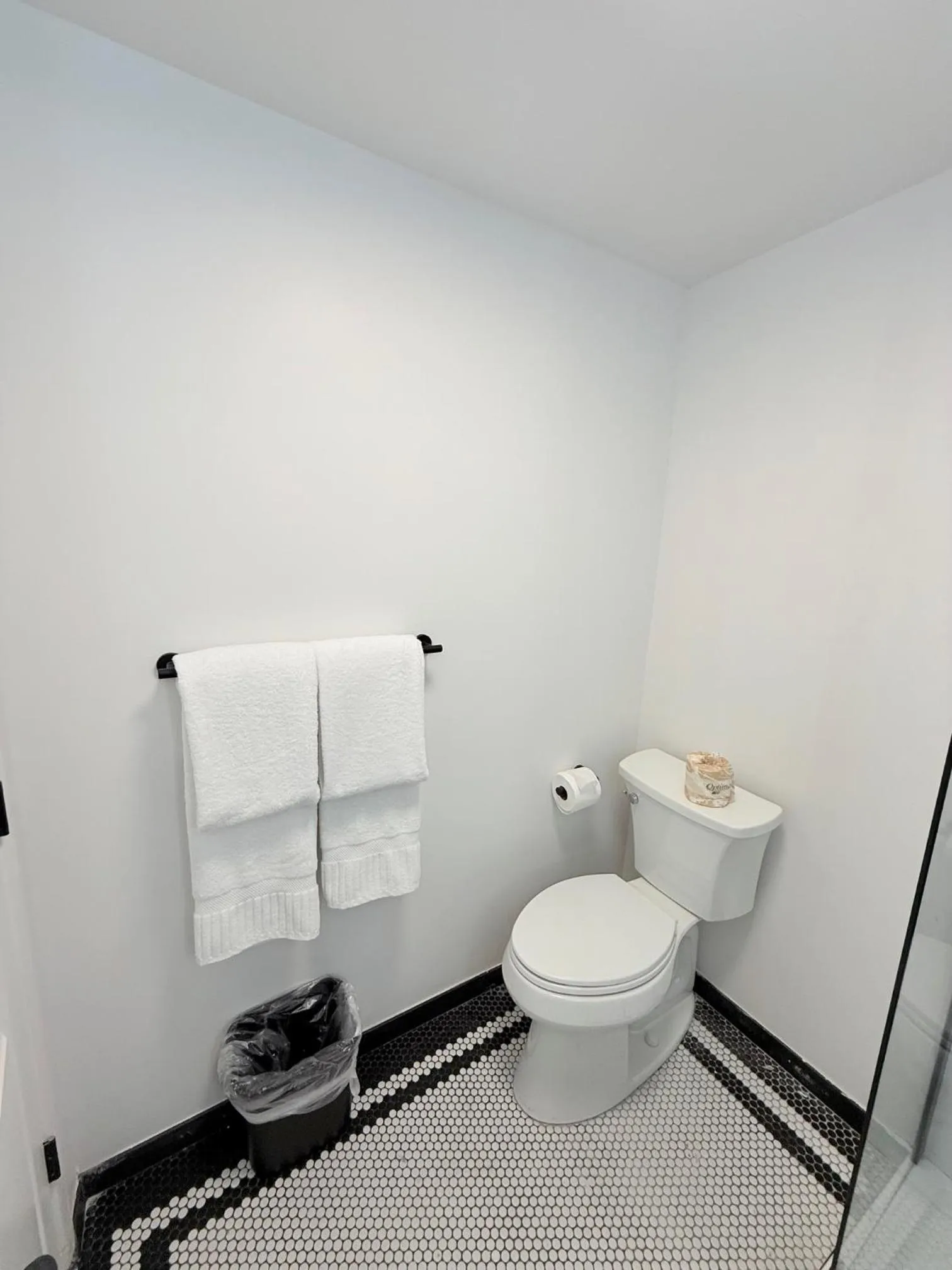 Toilet in The Beau Hotel Downtown San Diego Gaslamp Quarter