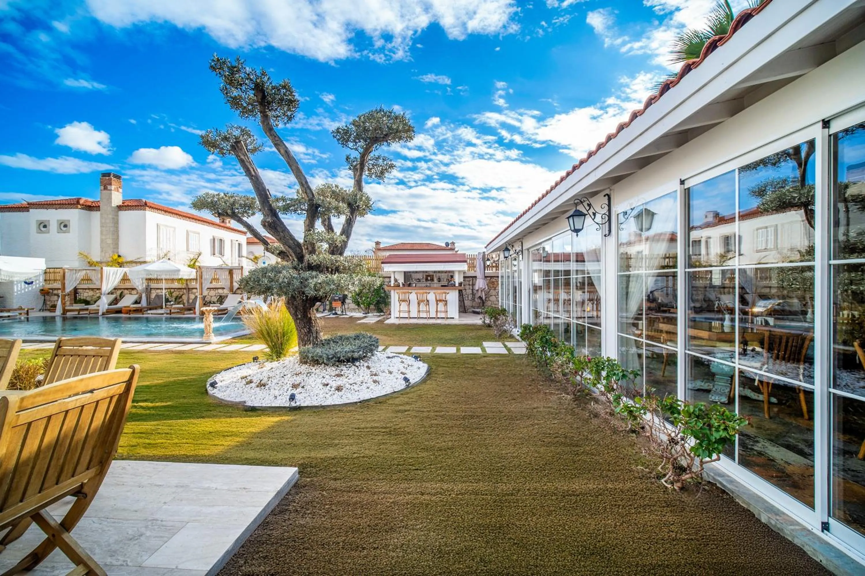 Garden in Zaena Hotel Alaçatı